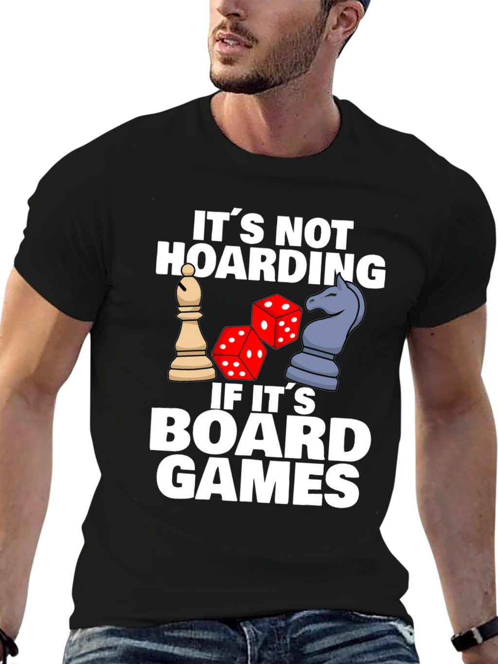 Board Games Hoarding Funny T-Shirt