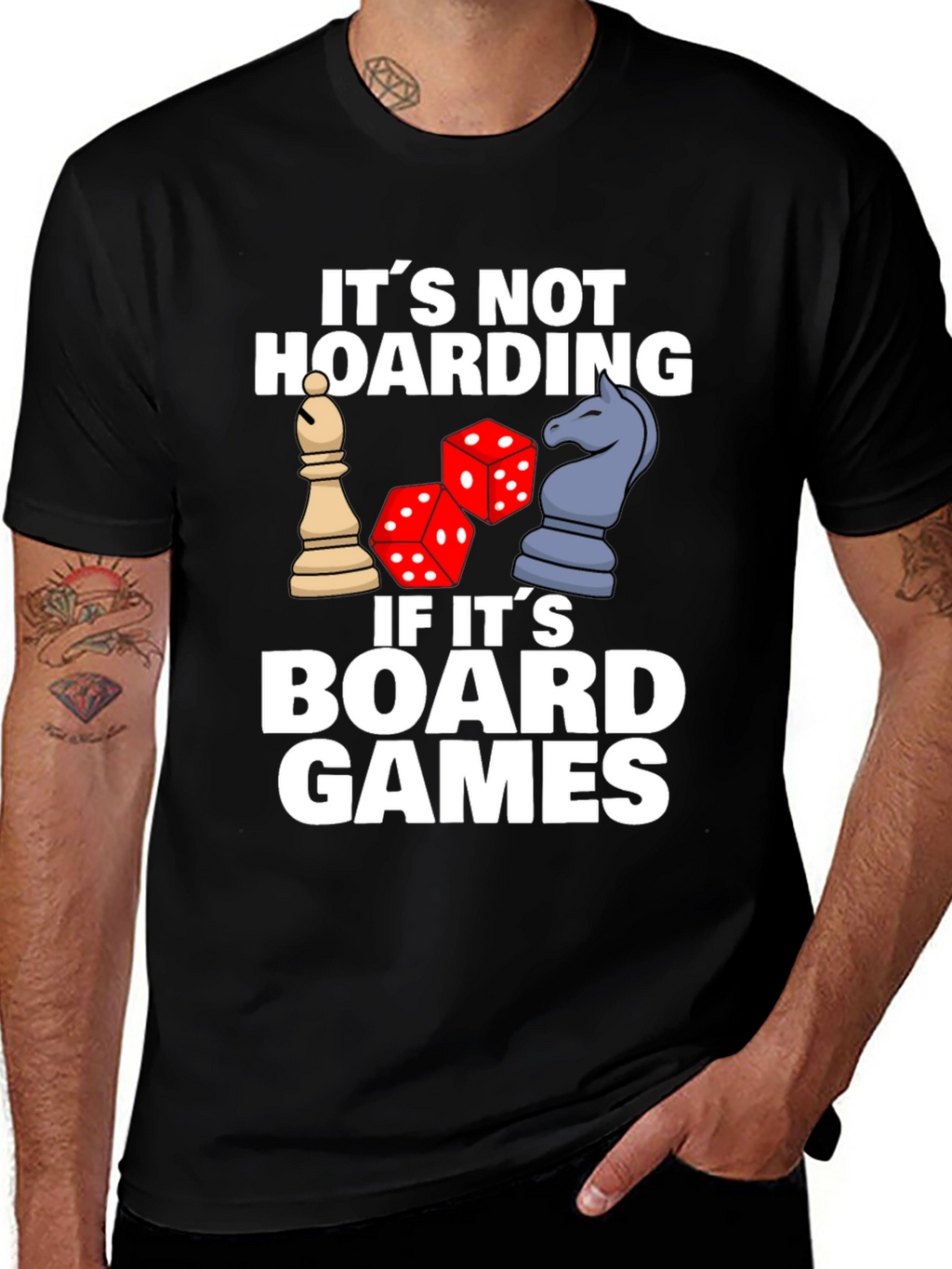 Board Games Hoarding Funny T-Shirt