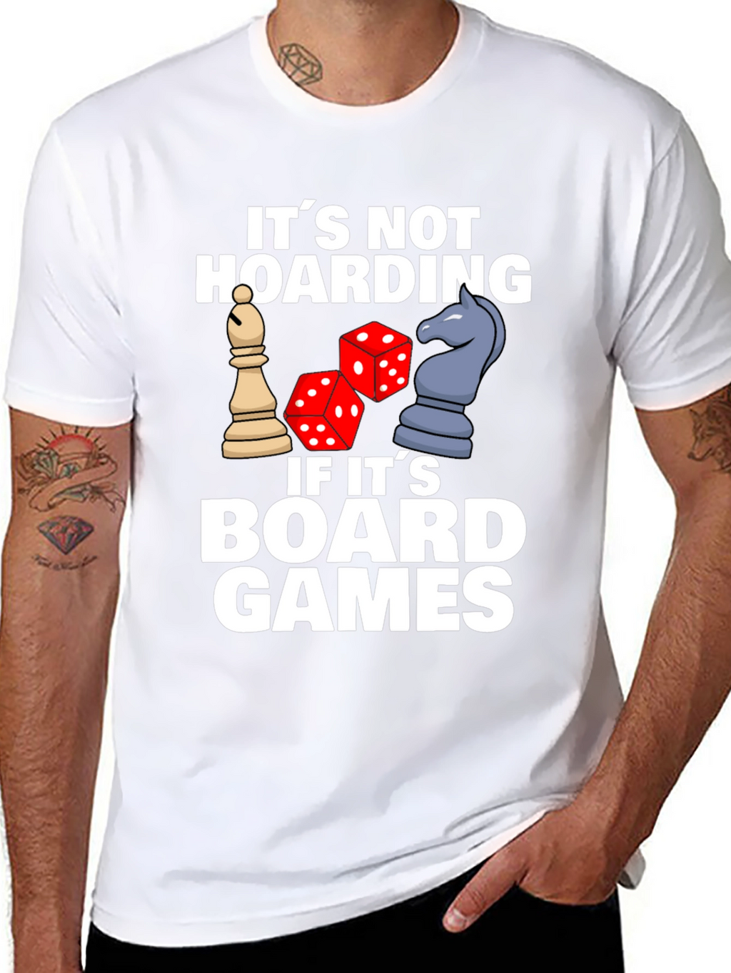 Board Games Hoarding Funny T-Shirt