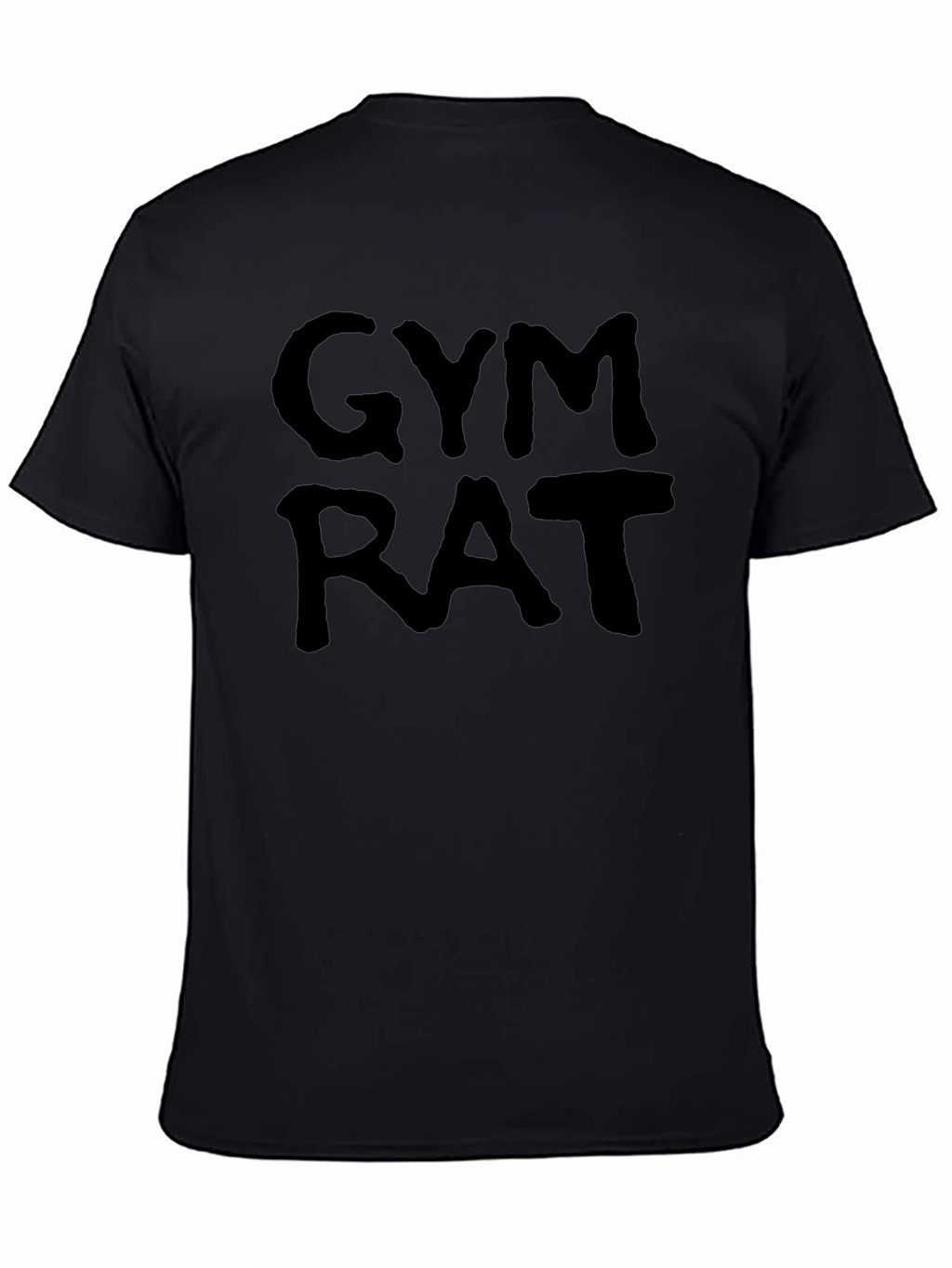 Gym Rat Black T-Shirt - Workout Apparel