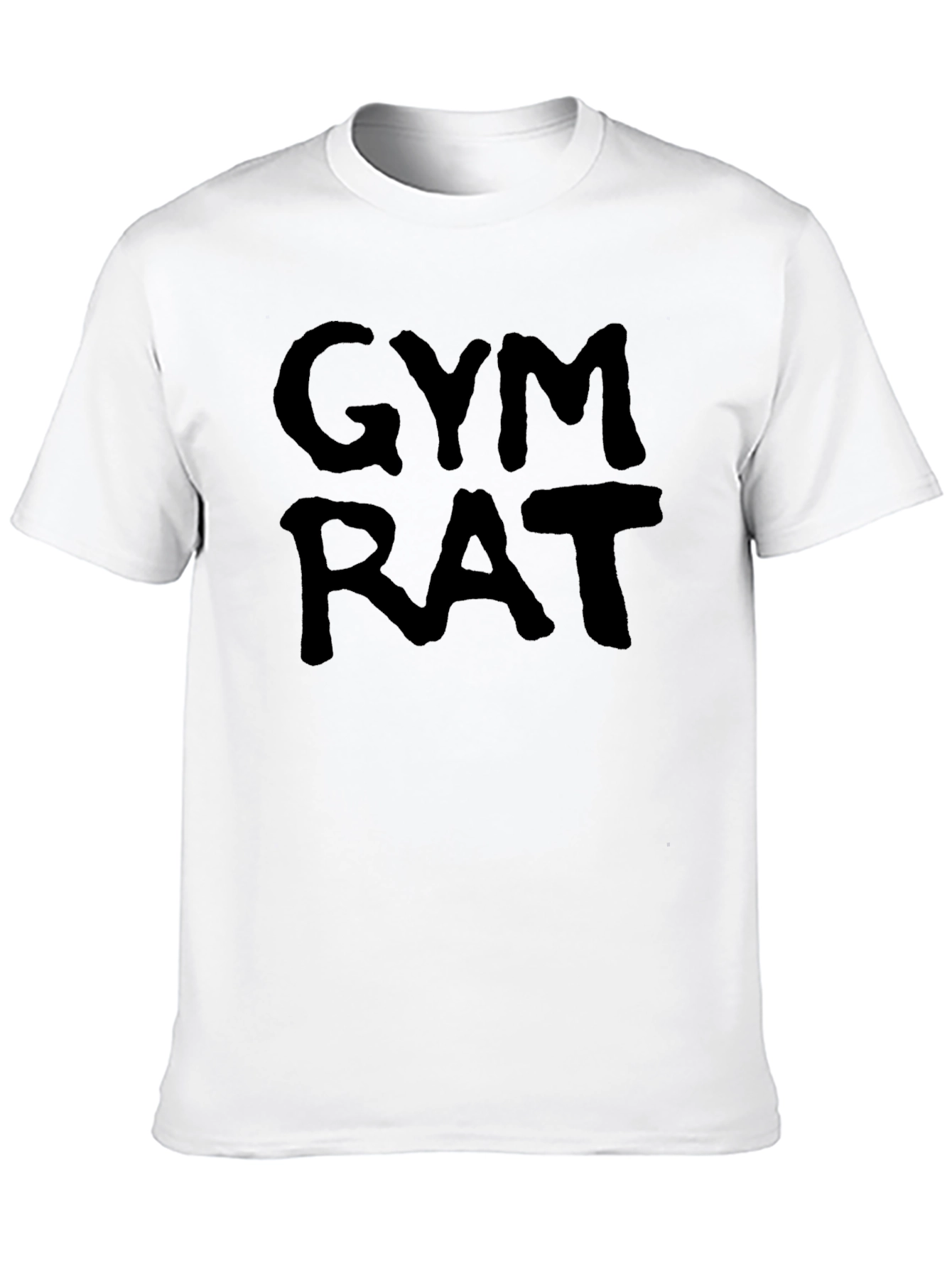 Gym Rat Black T-Shirt - Workout Apparel