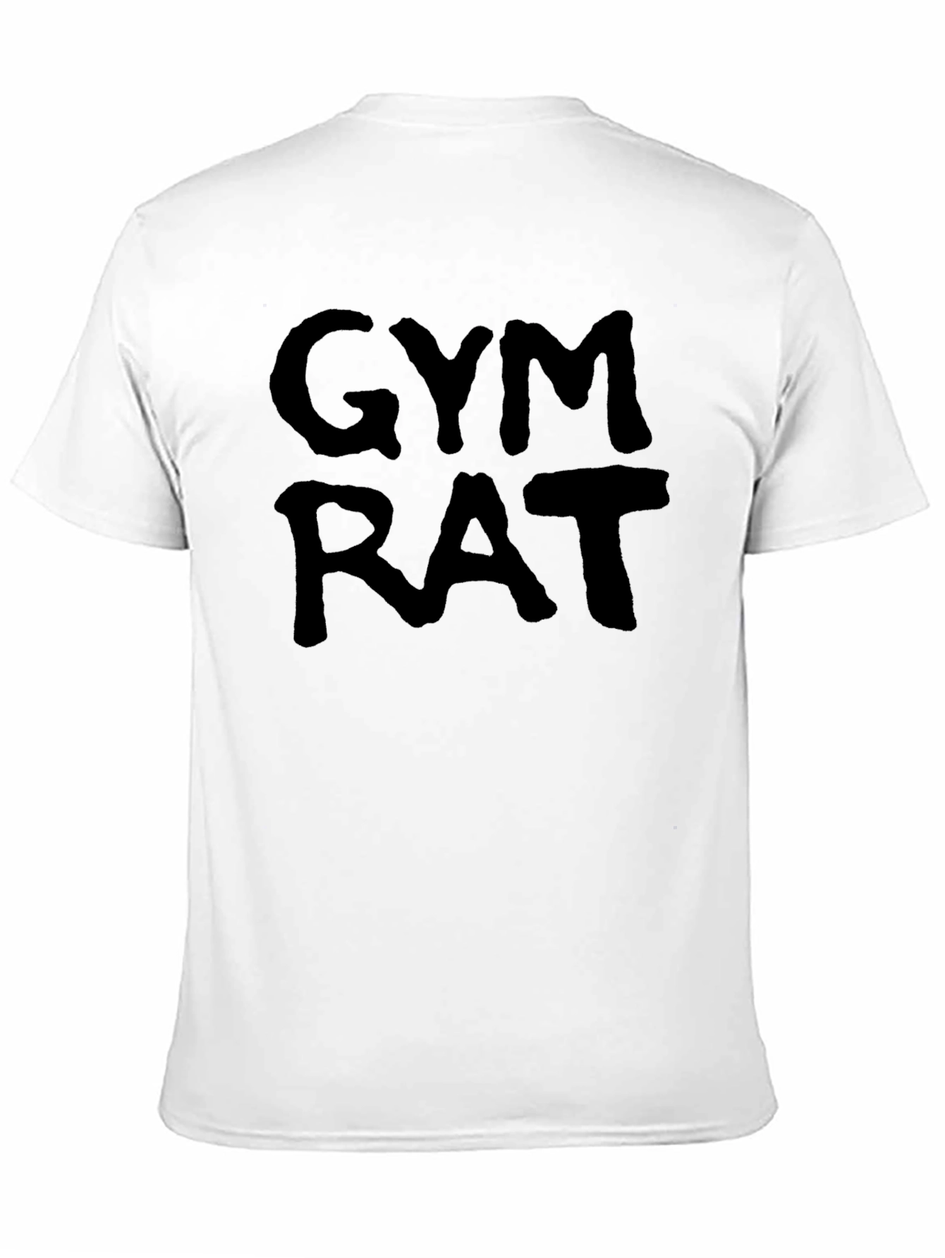 Gym Rat Black T-Shirt - Workout Apparel