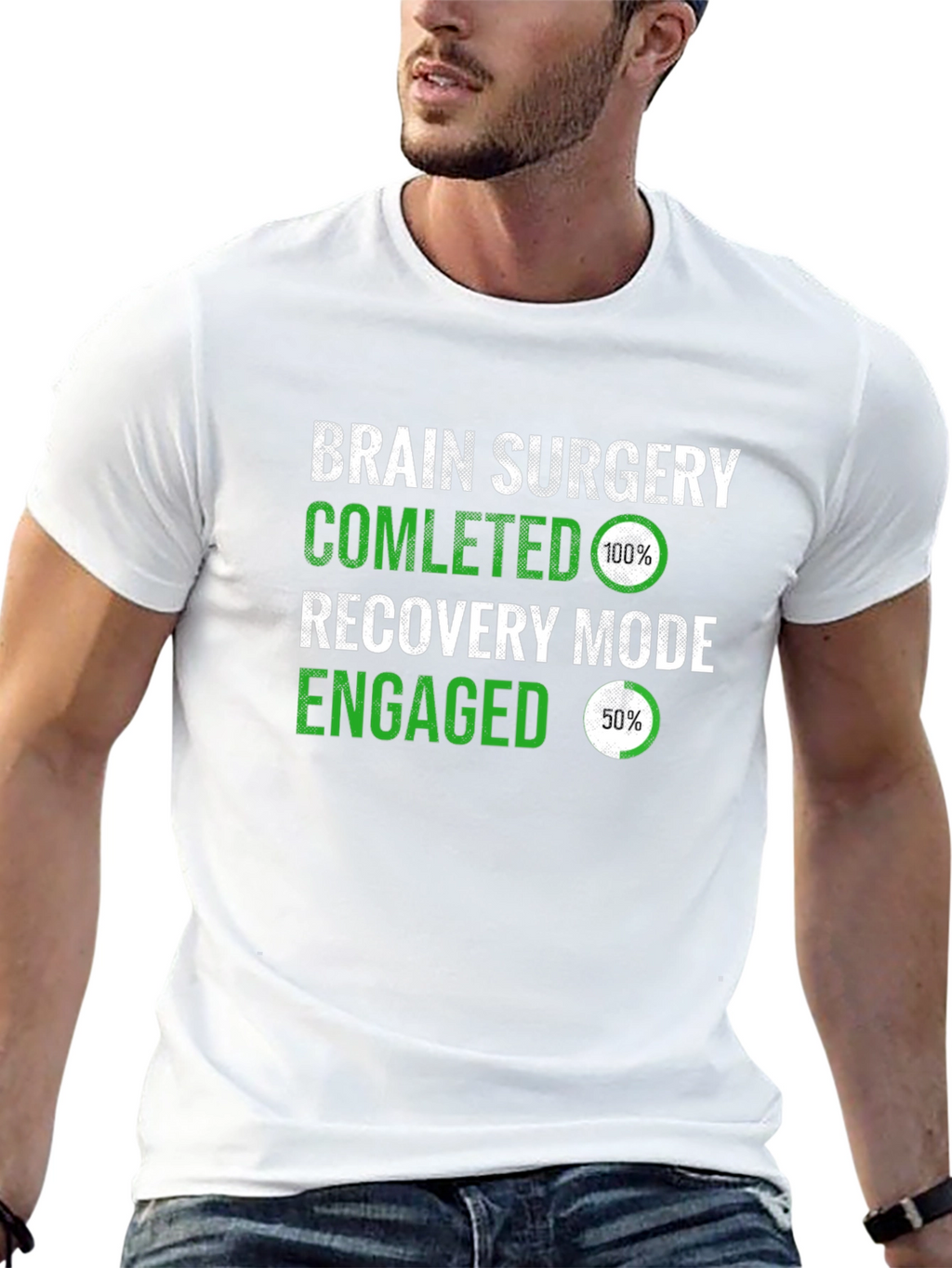 Brain Surgery Recovery Mode T-Shirt