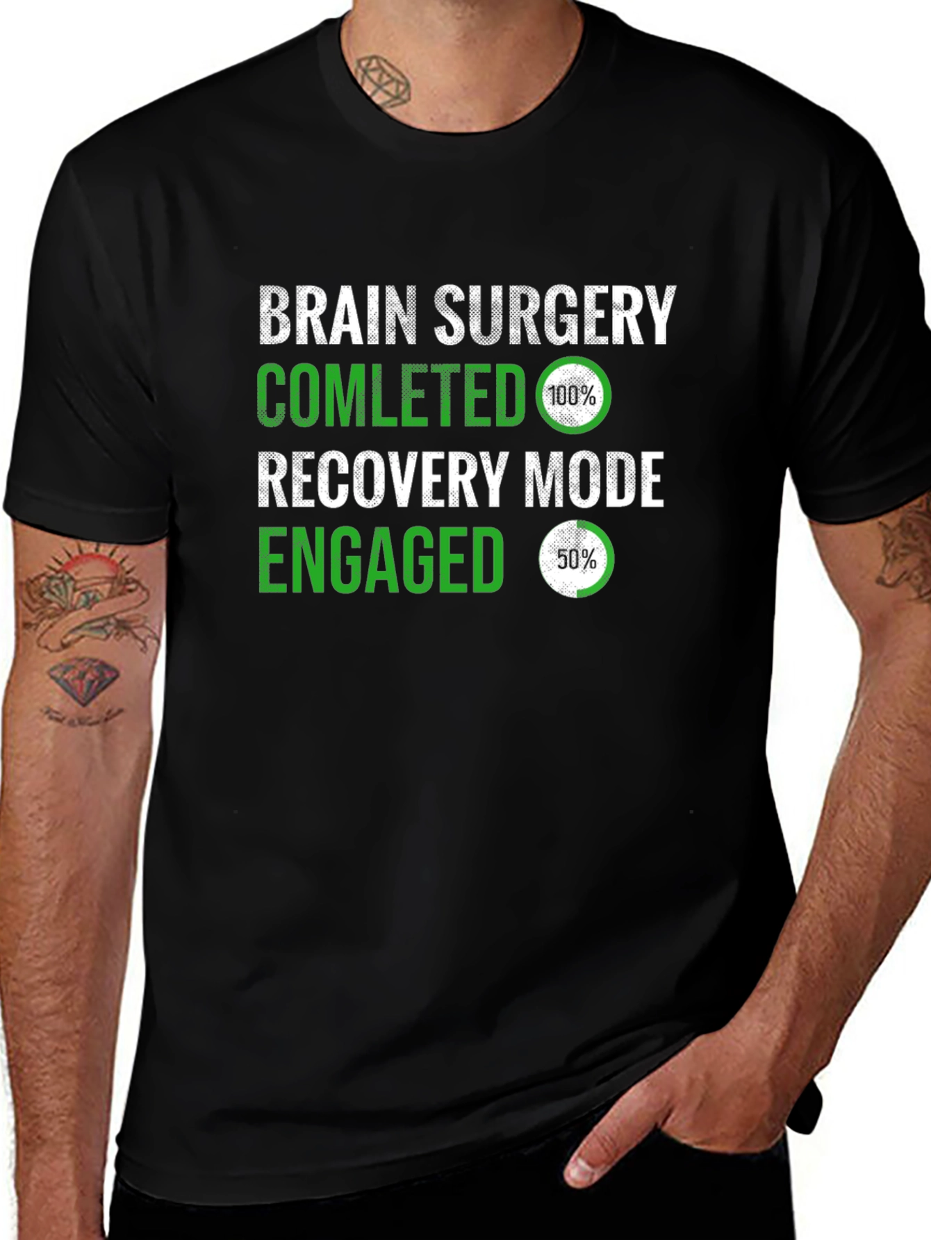 Brain Surgery Recovery Mode T-Shirt
