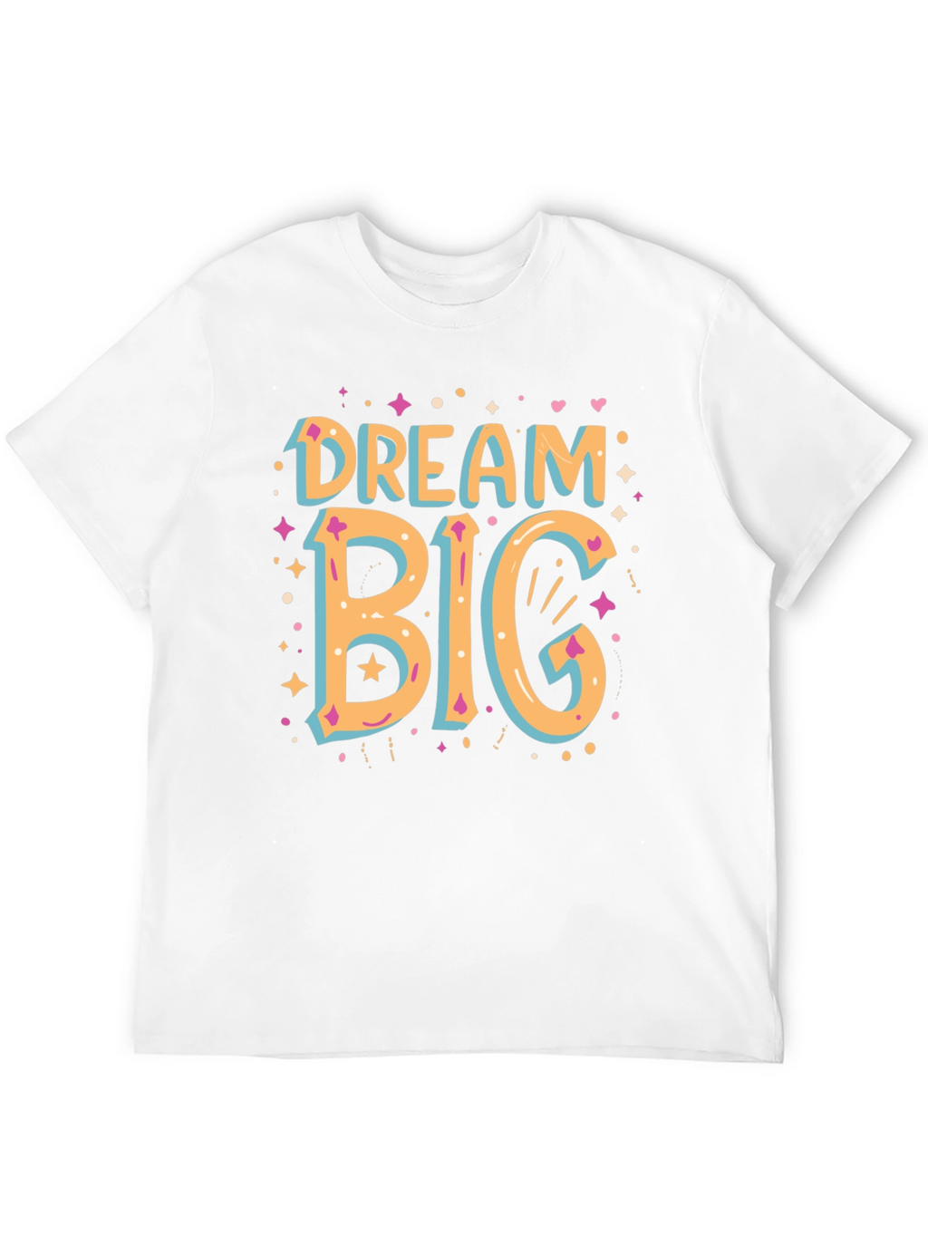 Dream Big Graphic Tee - Stylish Cotton Comfort