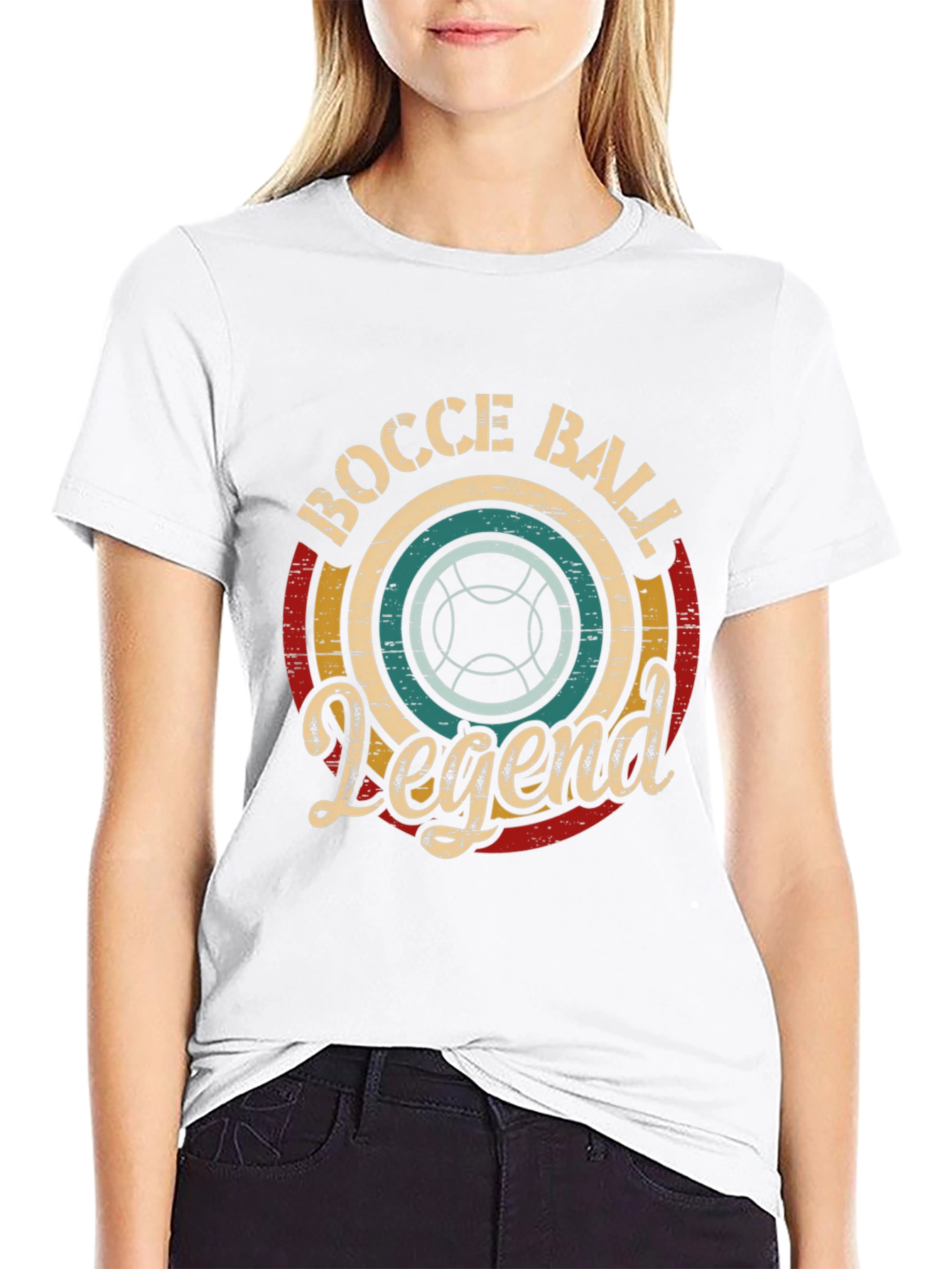 Bocce Ball Legend T-Shirt - Vintage Style