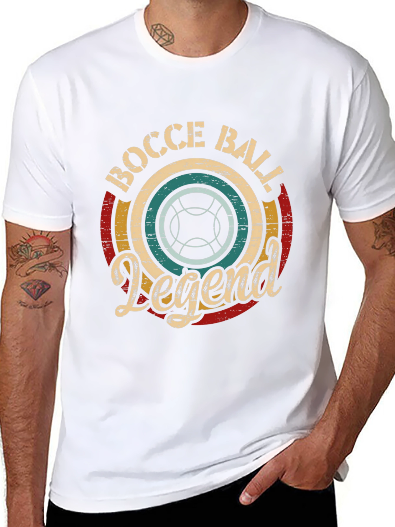 Bocce Ball Legend T-Shirt - Vintage Style