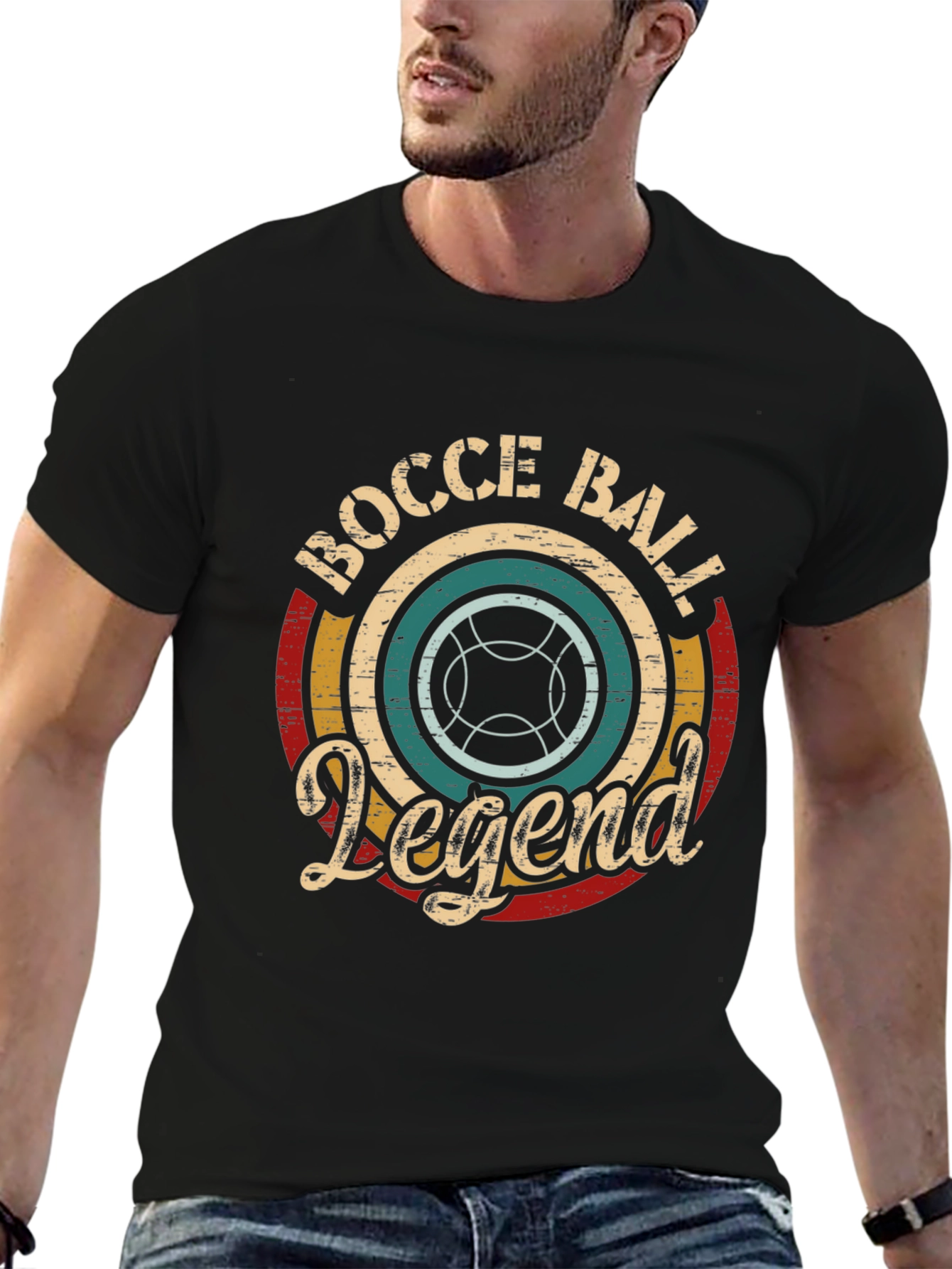 Bocce Ball Legend T-Shirt - Vintage Style