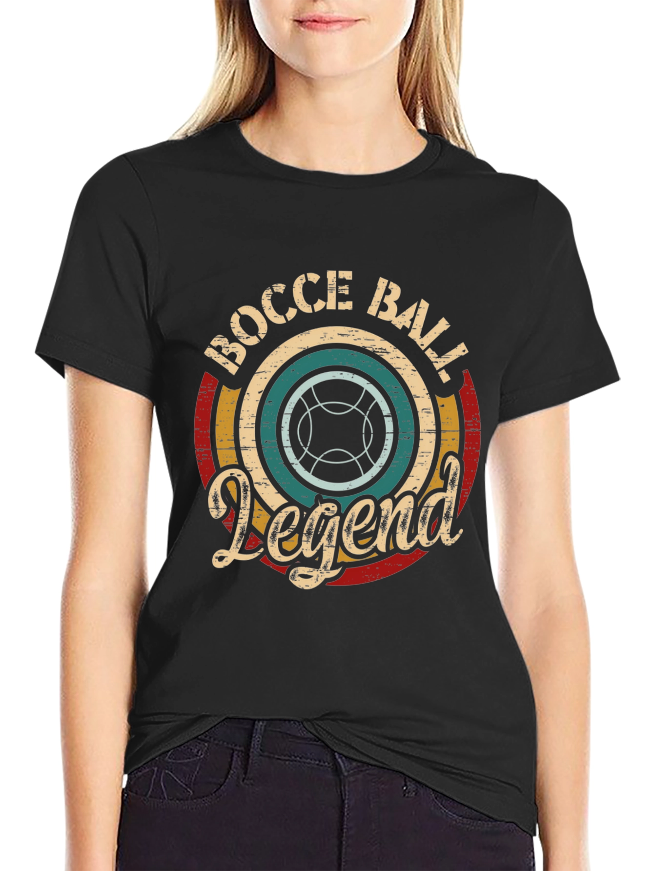 Bocce Ball Legend T-Shirt - Vintage Style