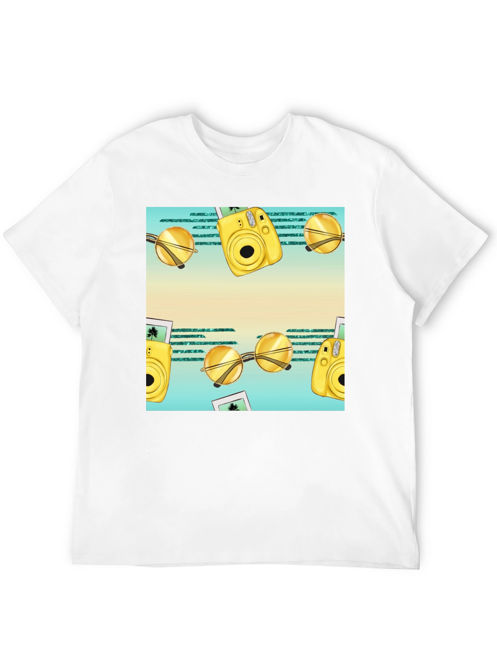 Tropical Getaway Graphic Tee - Vacation Vibes!
