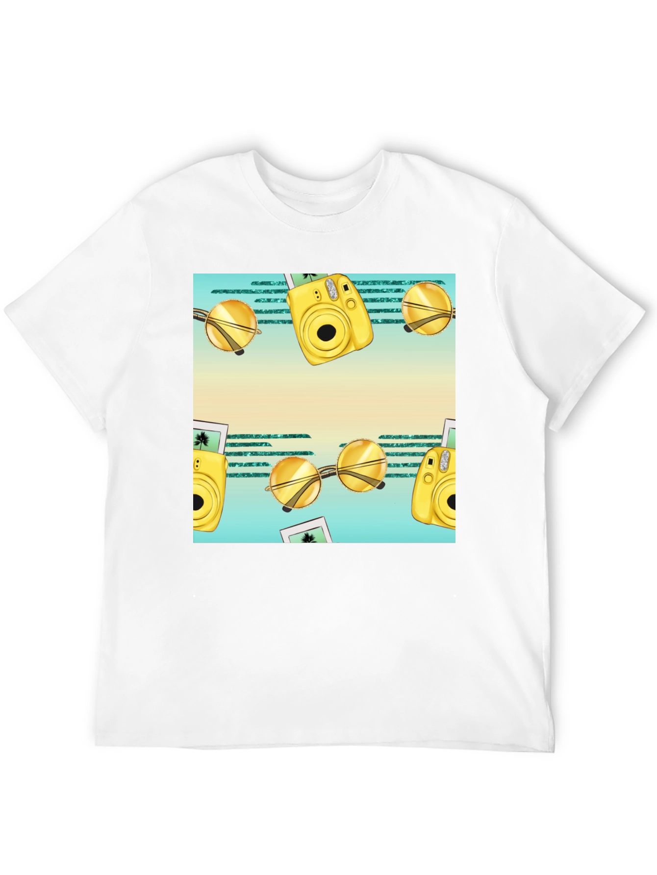 Tropical Getaway Graphic Tee - Vacation Vibes!