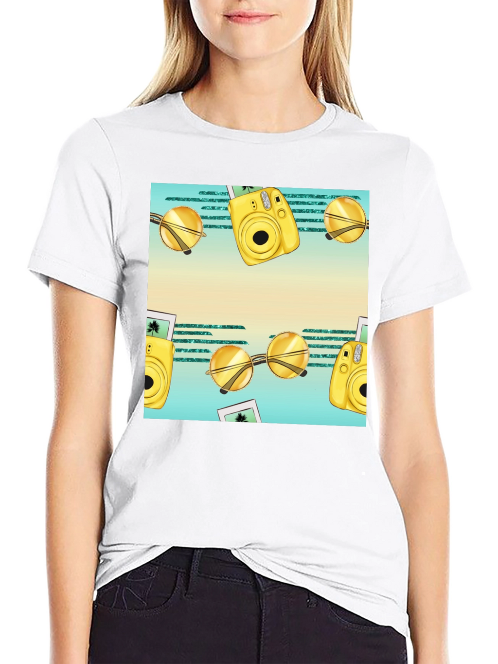 Tropical Getaway Graphic Tee - Vacation Vibes!