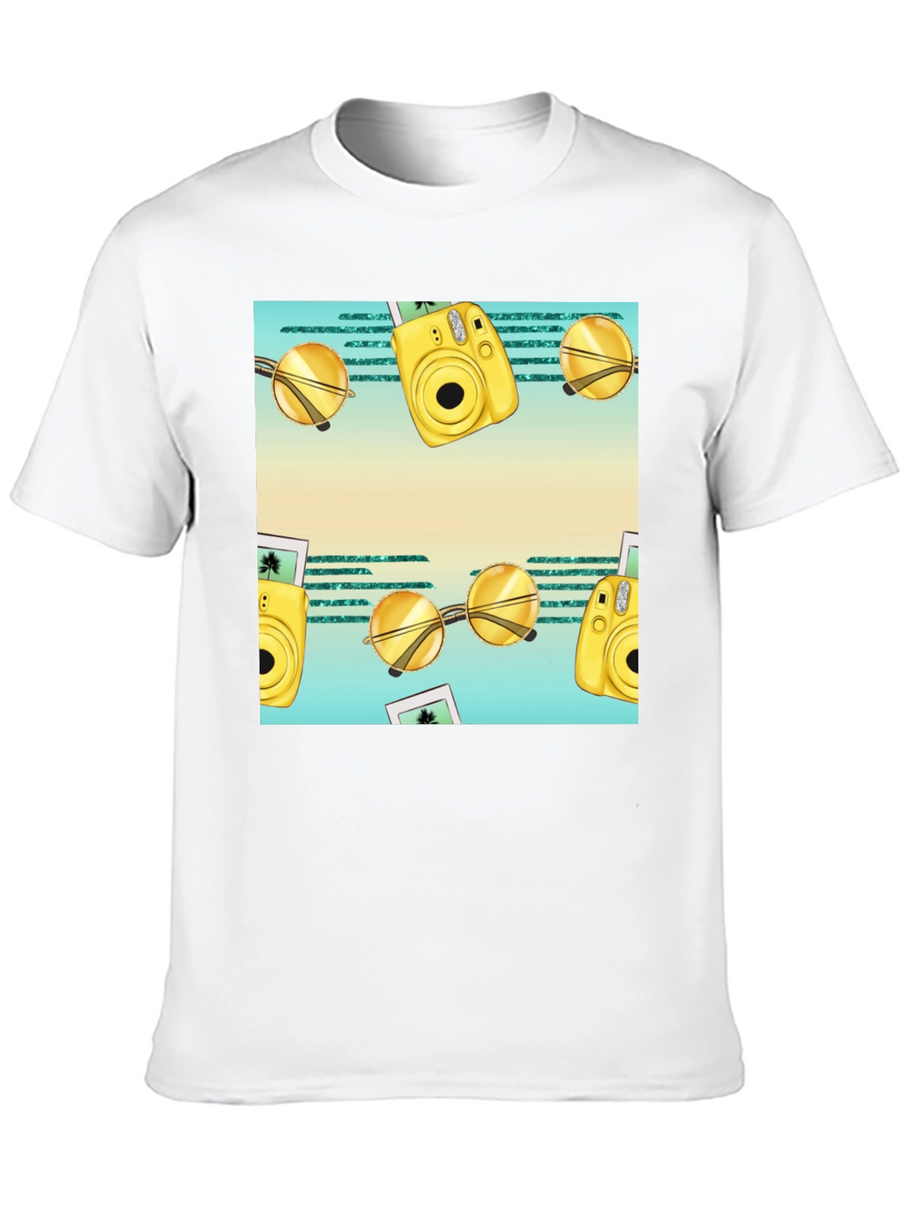Tropical Getaway Graphic Tee - Vacation Vibes!