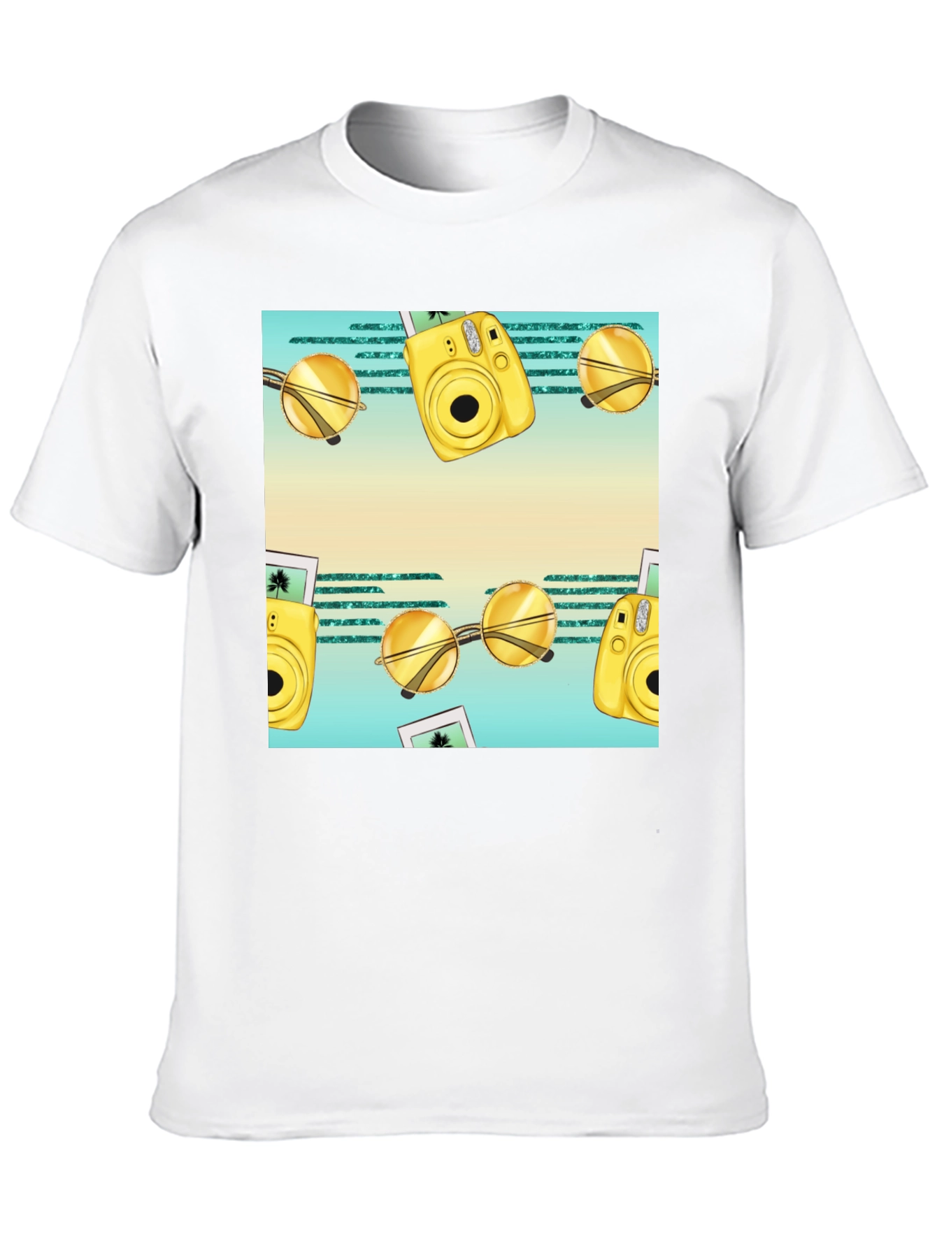 Tropical Getaway Graphic Tee - Vacation Vibes!
