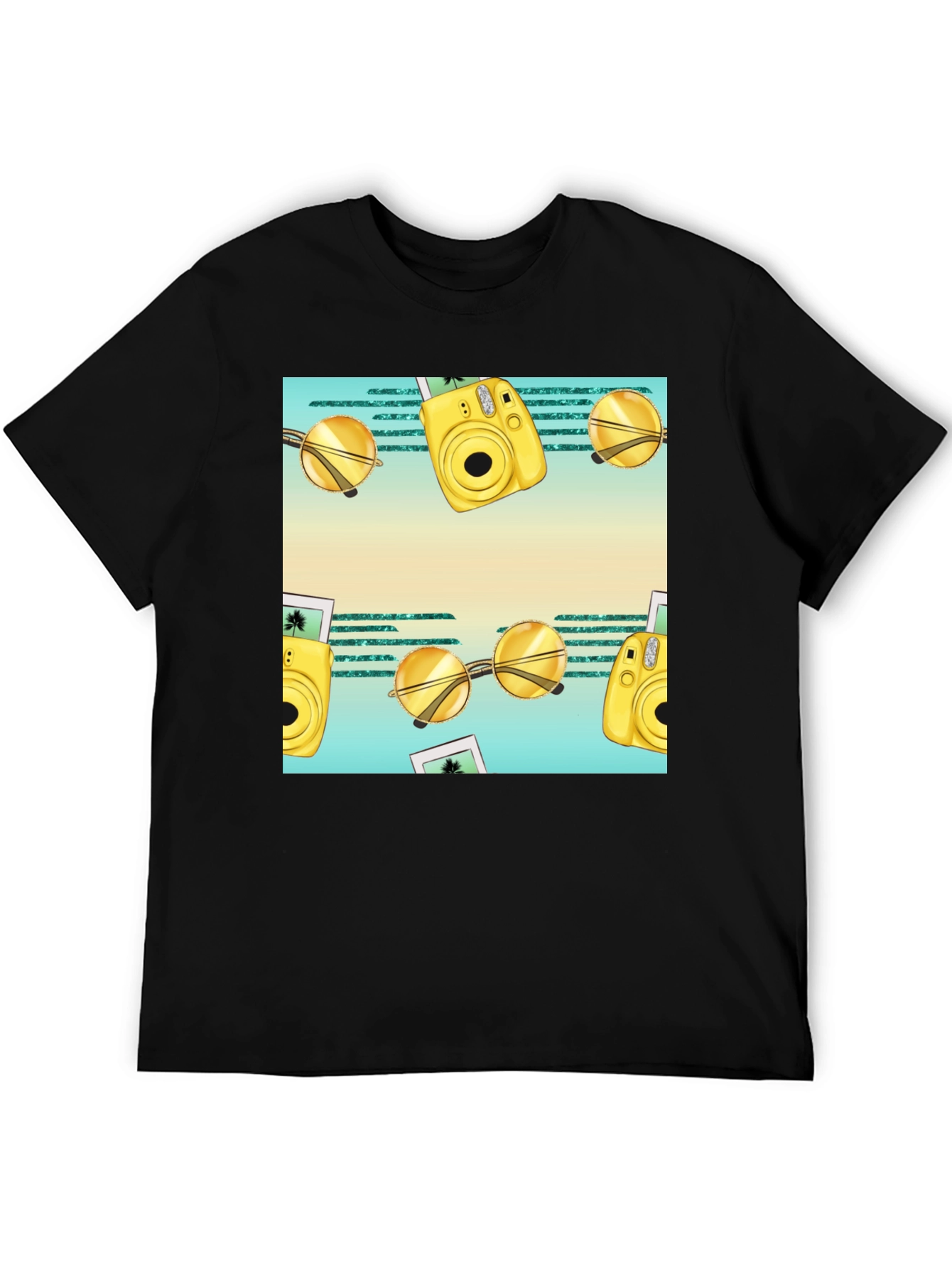 Tropical Getaway Graphic Tee - Vacation Vibes!