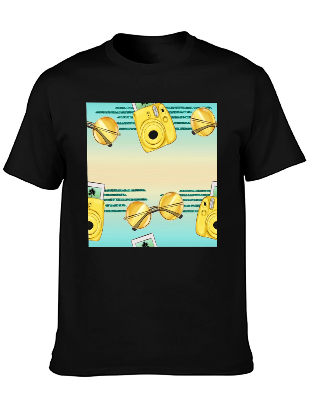 Tropical Getaway Graphic Tee - Vacation Vibes!