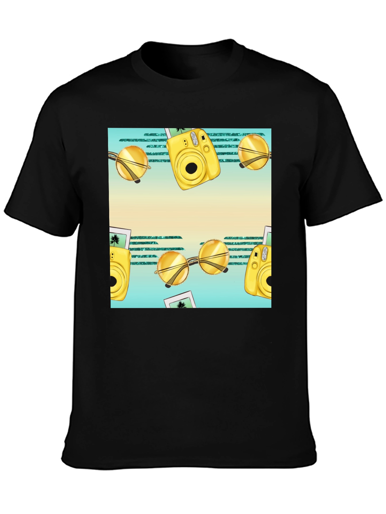 Tropical Getaway Graphic Tee - Vacation Vibes!