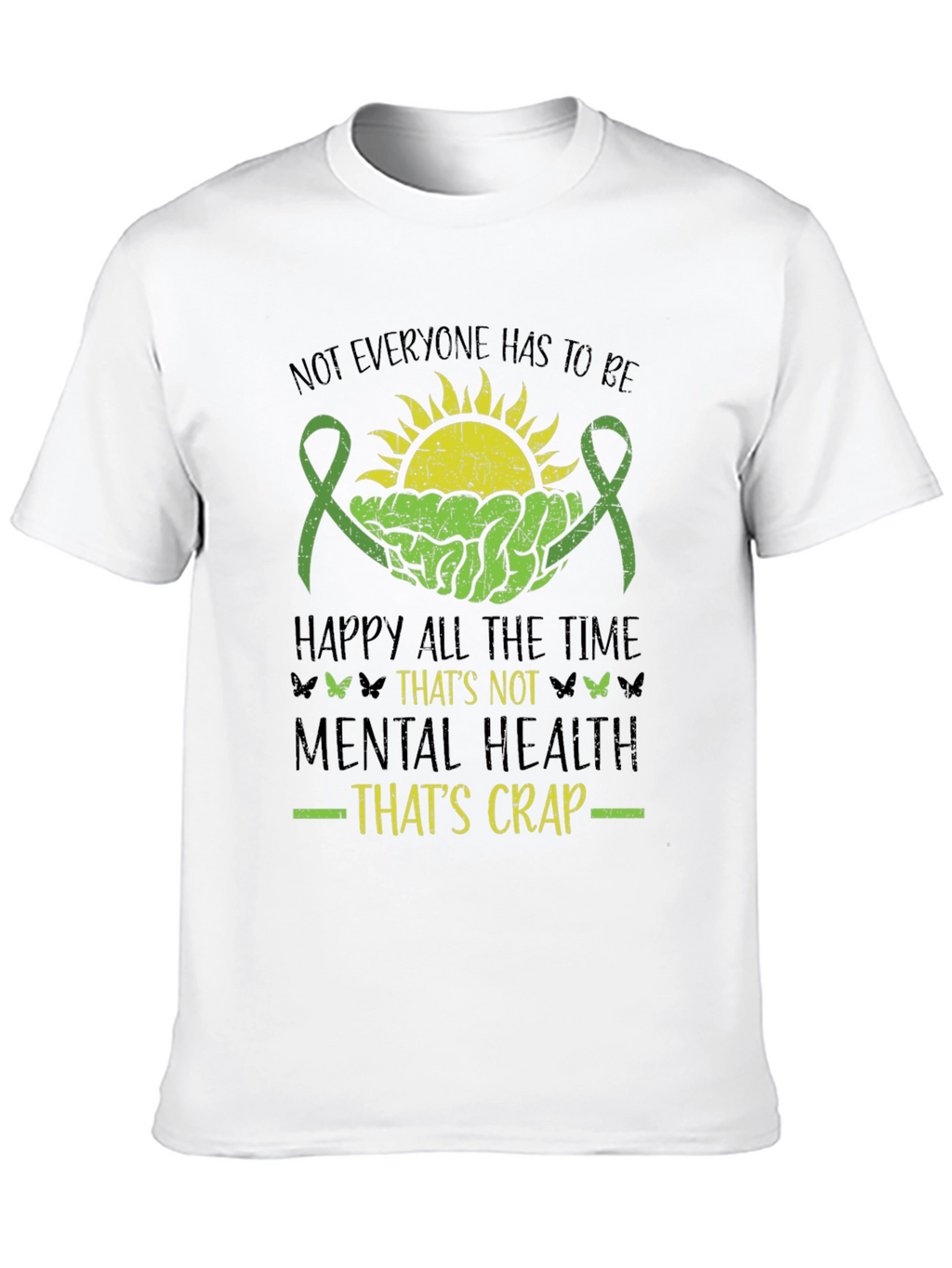 Mental Health Awareness Graphic T-Shirt