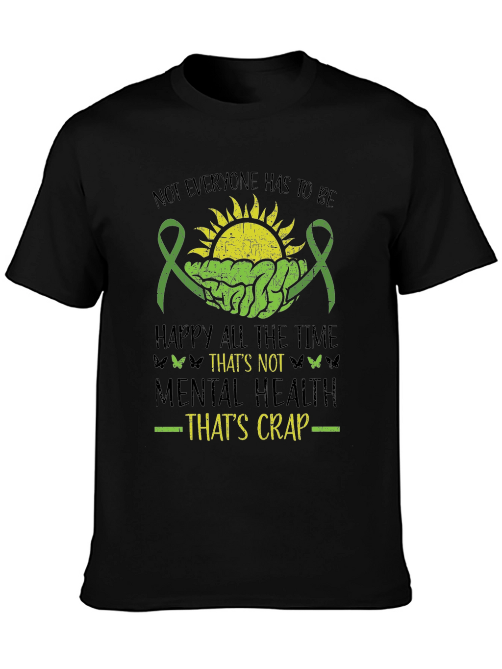 Mental Health Awareness Graphic T-Shirt