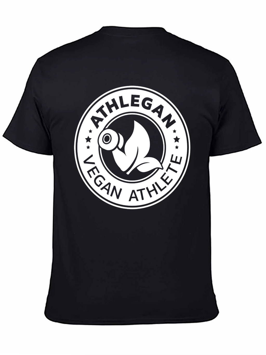 Athlegan Vegan Athlete Black T-Shirt