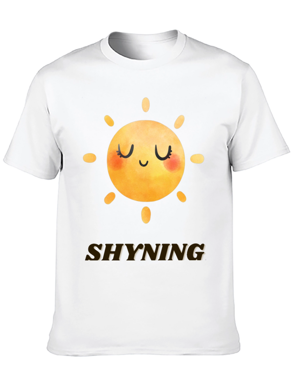 Cute Smiling Sun Graphic Tee