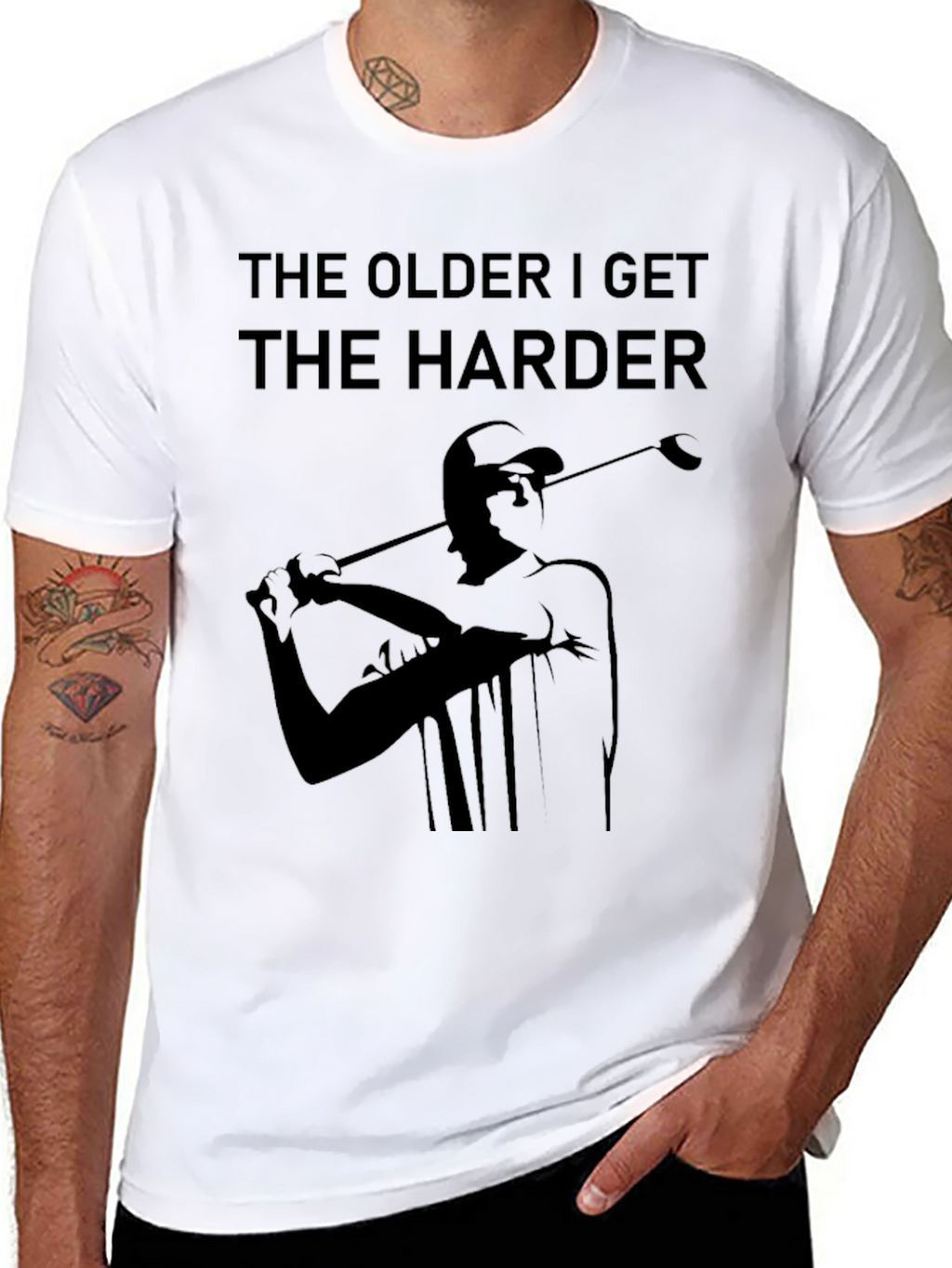 The Older I Get Golfing T-Shirt