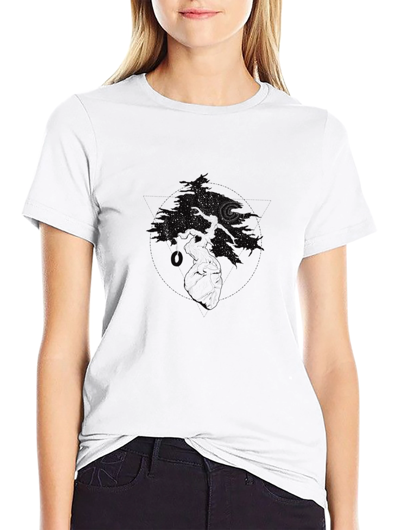 Cosmic Dreamer Black T-Shirt