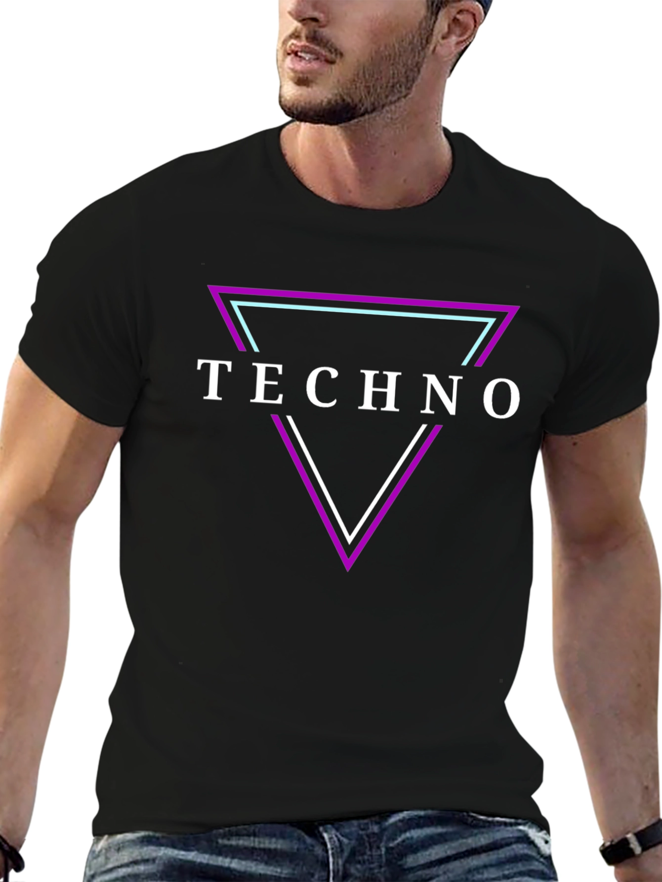 Techno Graphic T-Shirt - EDM Festival Wear