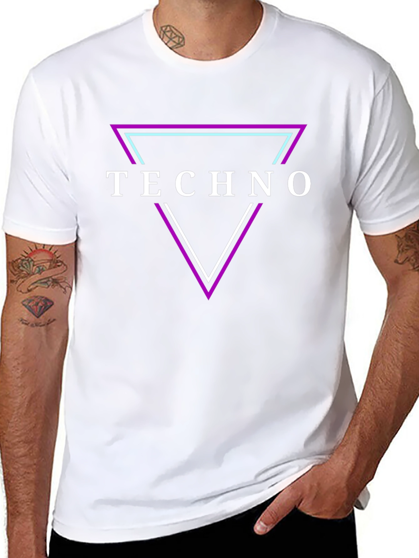 Techno Graphic T-Shirt - EDM Festival Wear