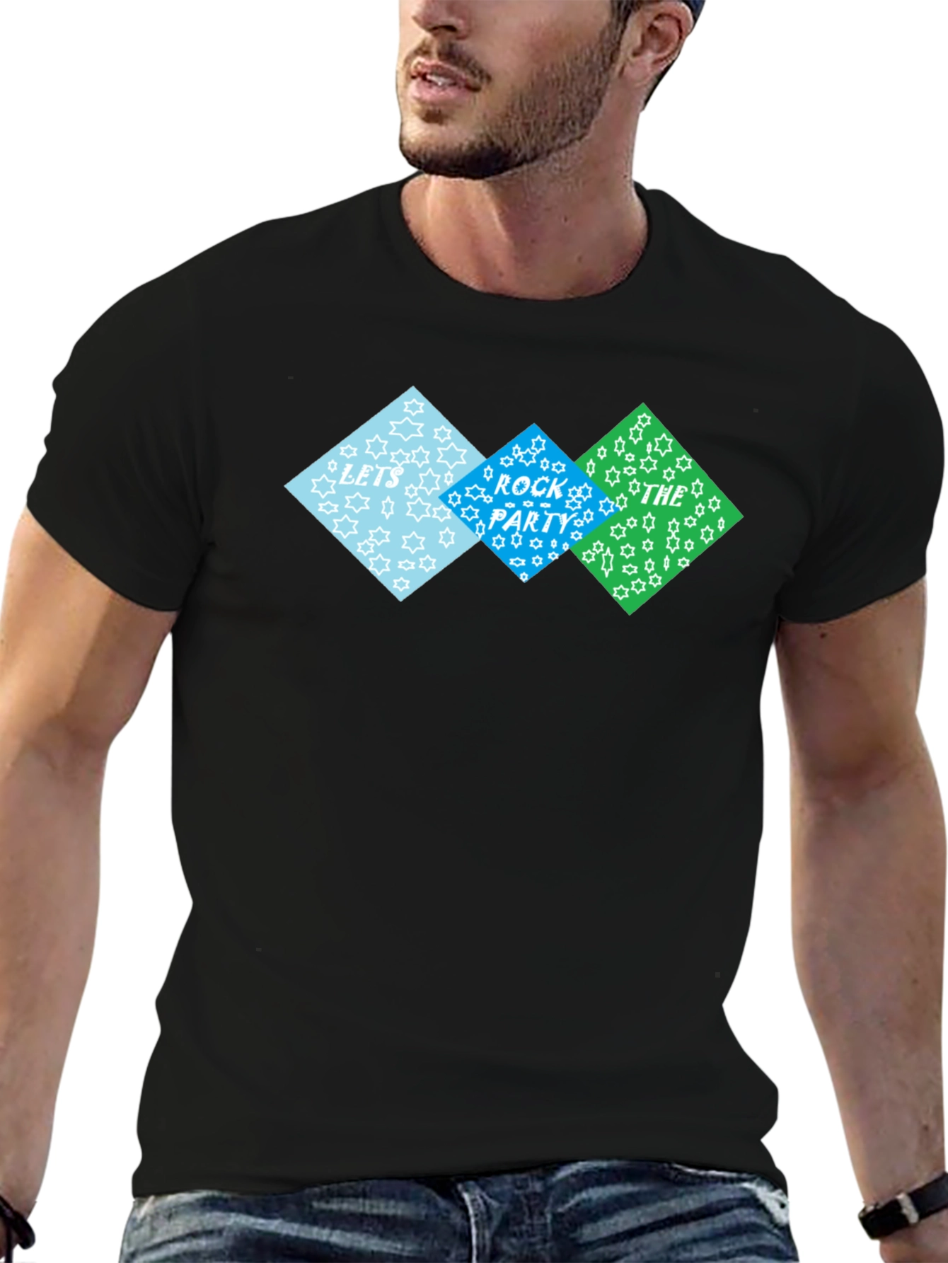 Lets Rock the Party Graphic T-Shirt
