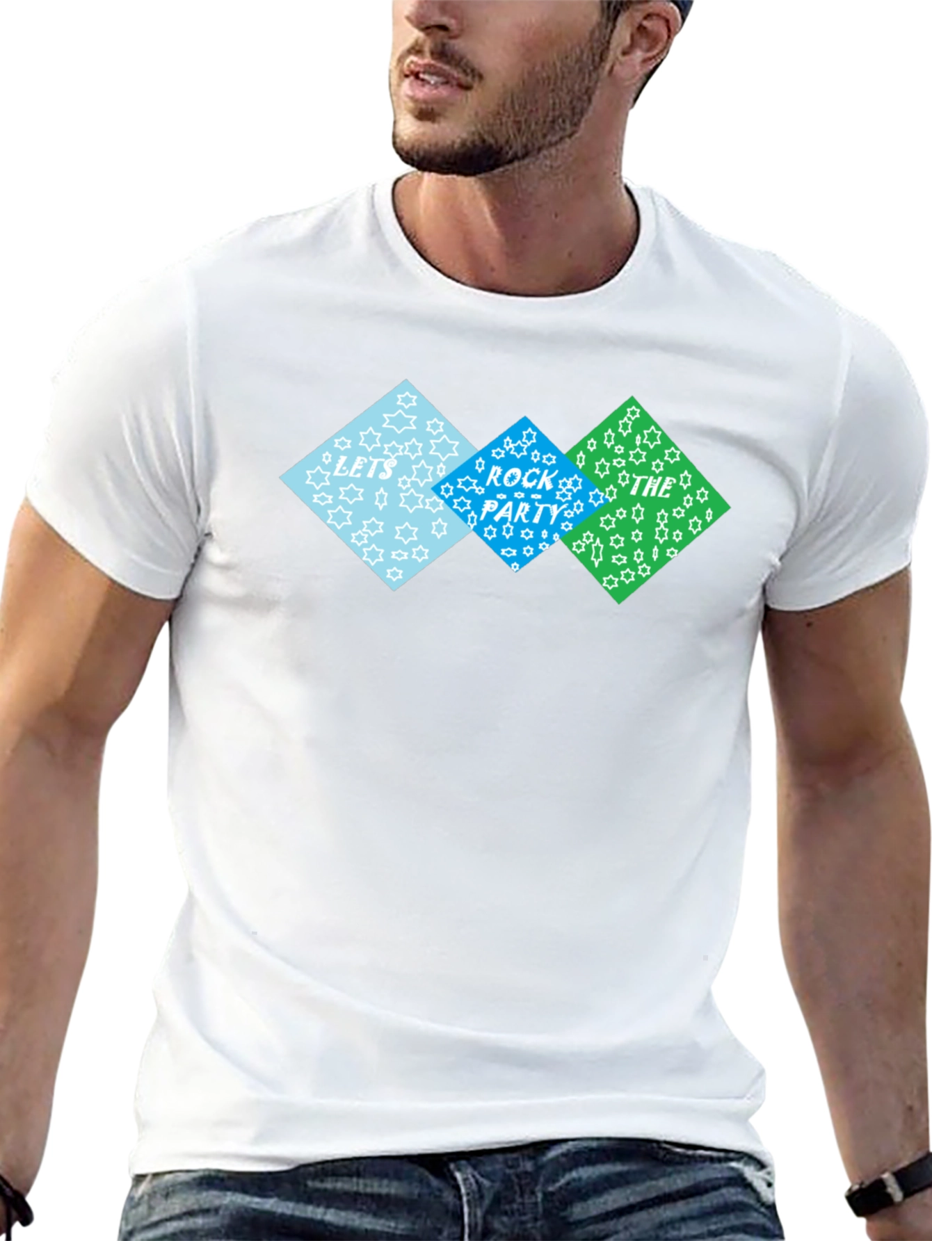 Lets Rock the Party Graphic T-Shirt
