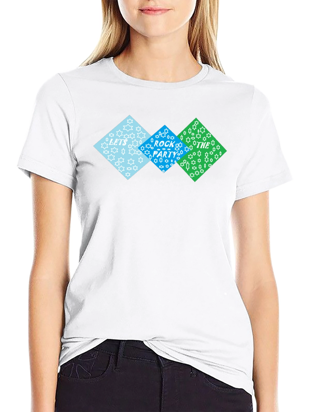 Lets Rock the Party Graphic T-Shirt