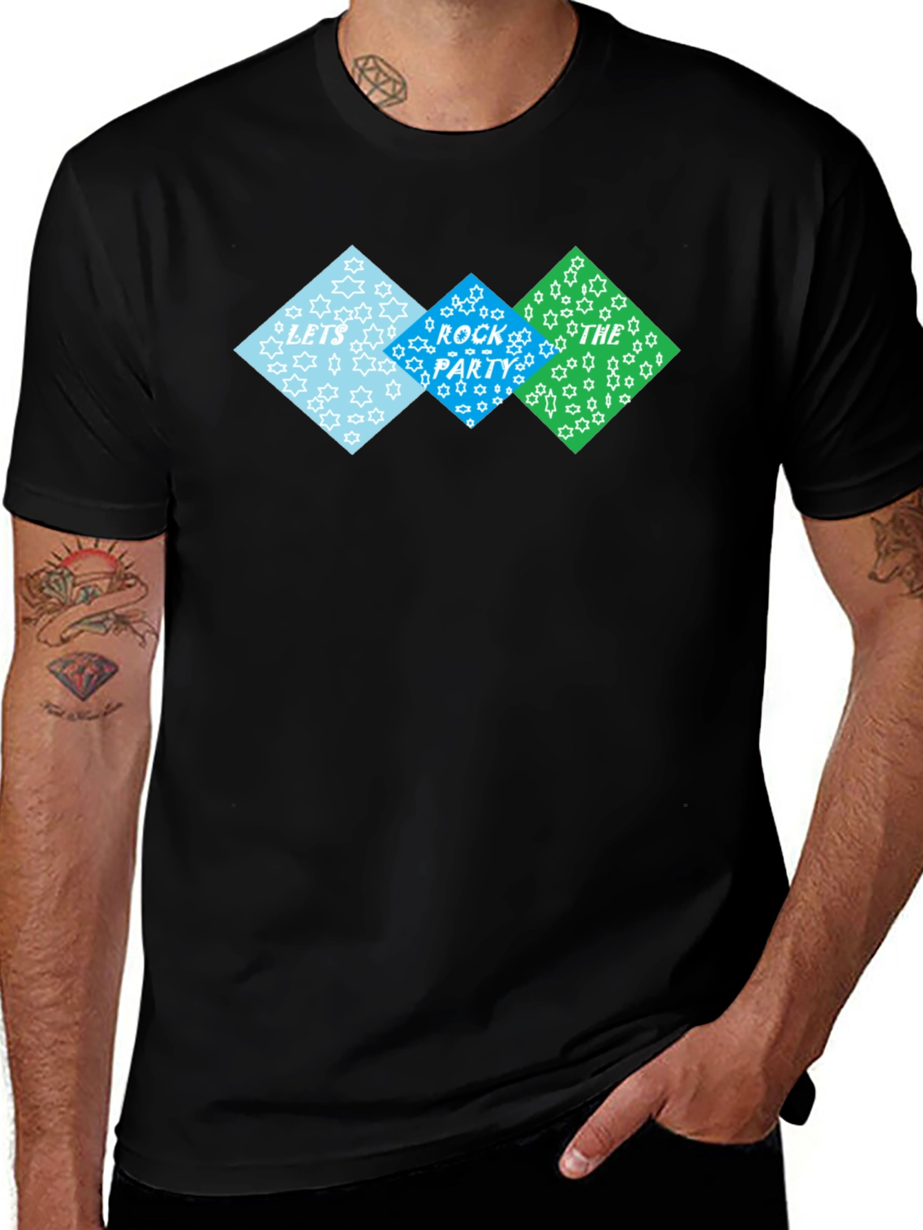 Lets Rock the Party Graphic T-Shirt