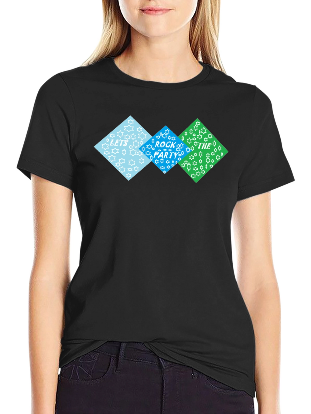 Lets Rock the Party Graphic T-Shirt