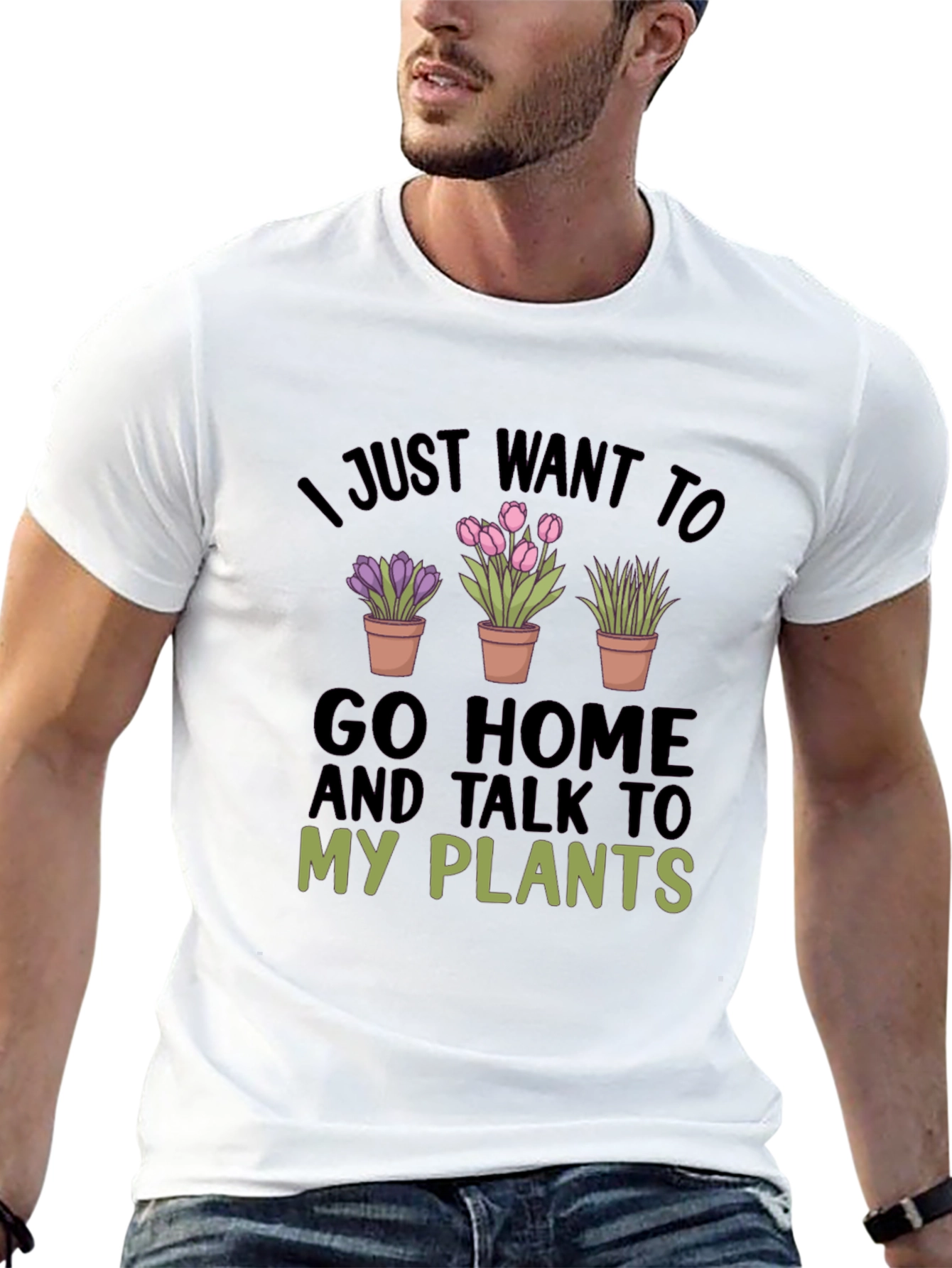 Plant Lover T-Shirt: Home & My Plants