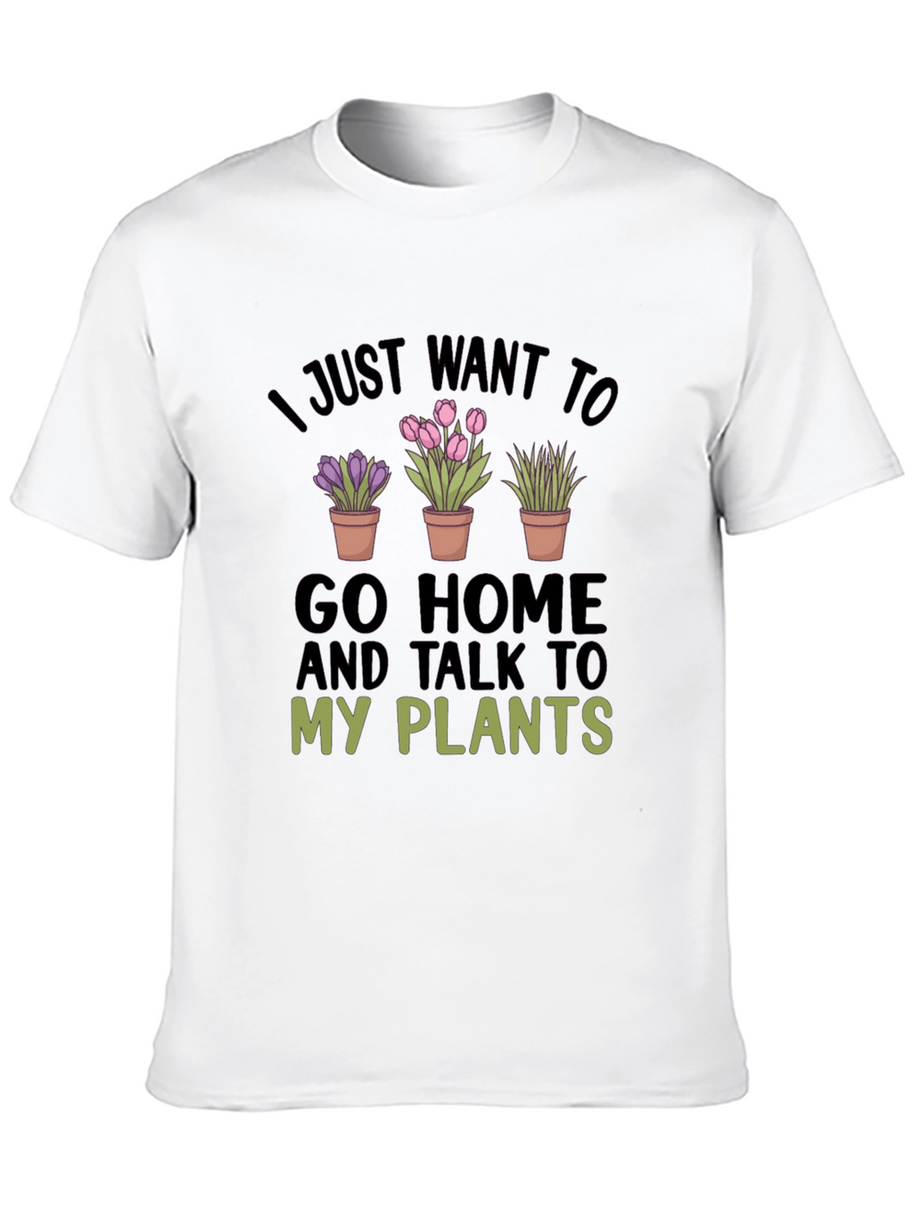 Plant Lover T-Shirt: Home & My Plants