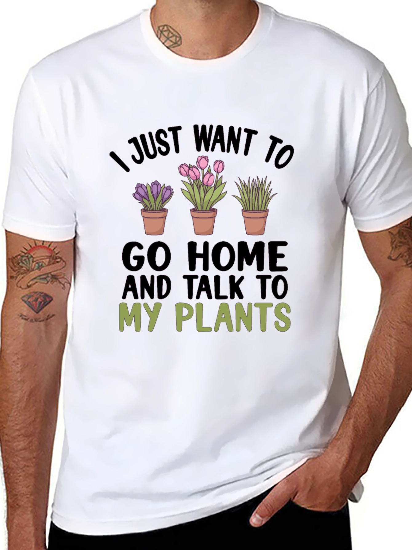 Plant Lover T-Shirt: Home & My Plants