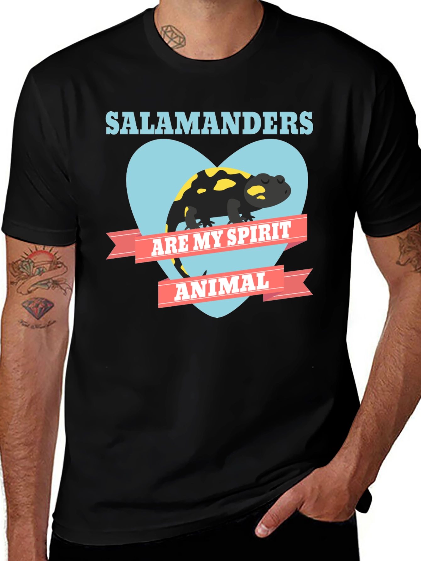 Salamanders Are My Spirit Animal T-Shirt