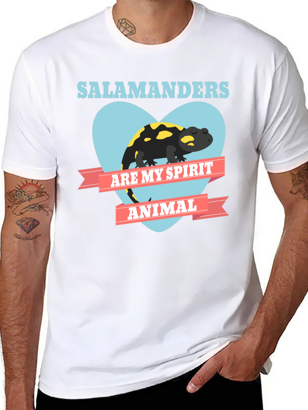 Salamanders Are My Spirit Animal T-Shirt