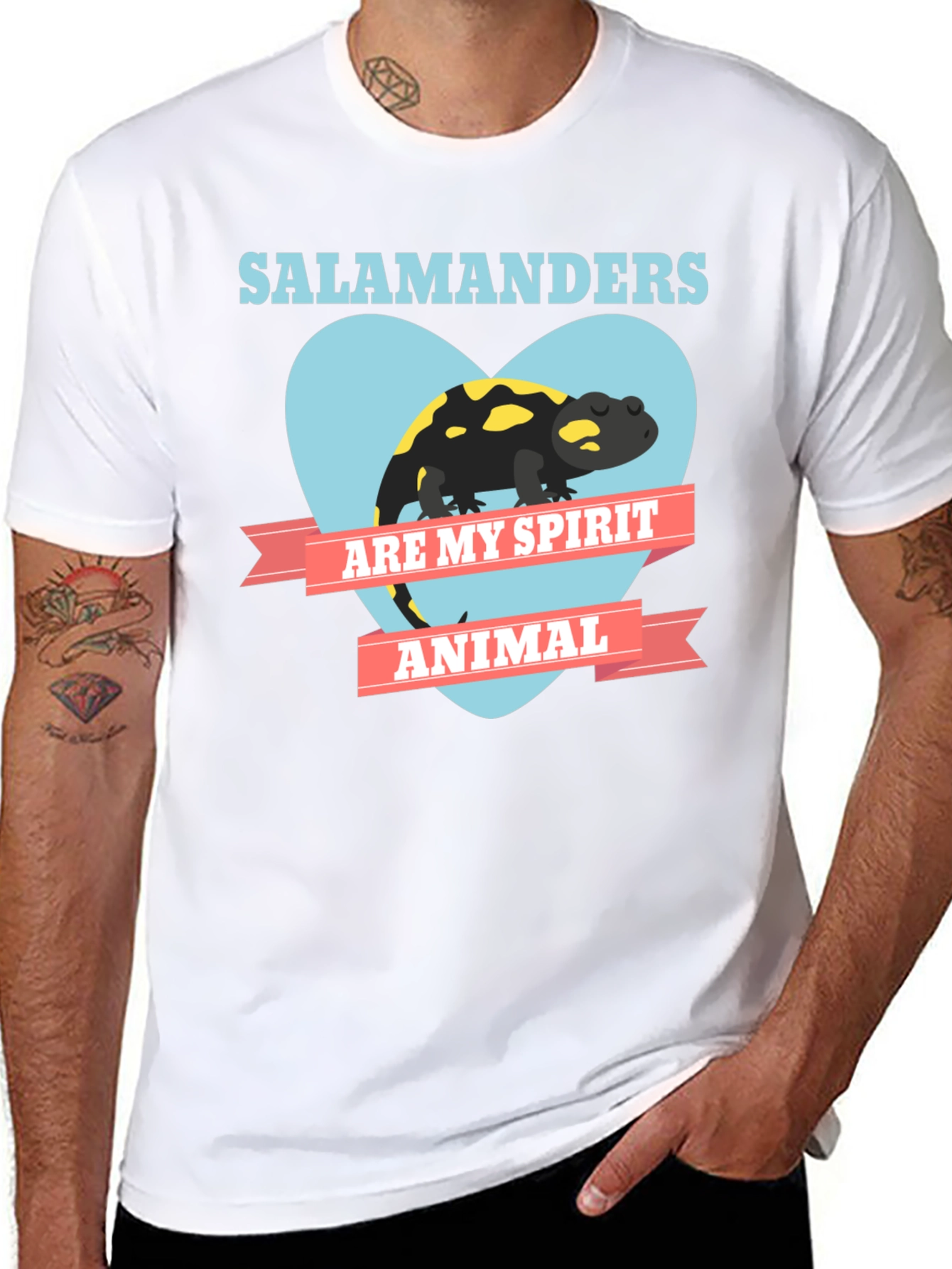 Salamanders Are My Spirit Animal T-Shirt