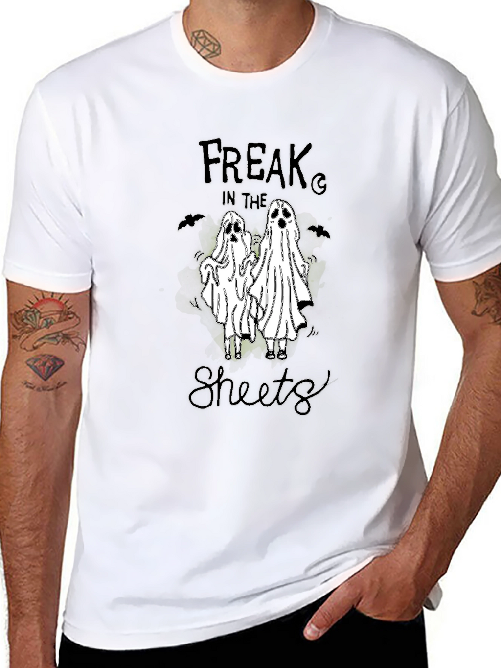 Freak In The Sheets Ghost T-Shirt