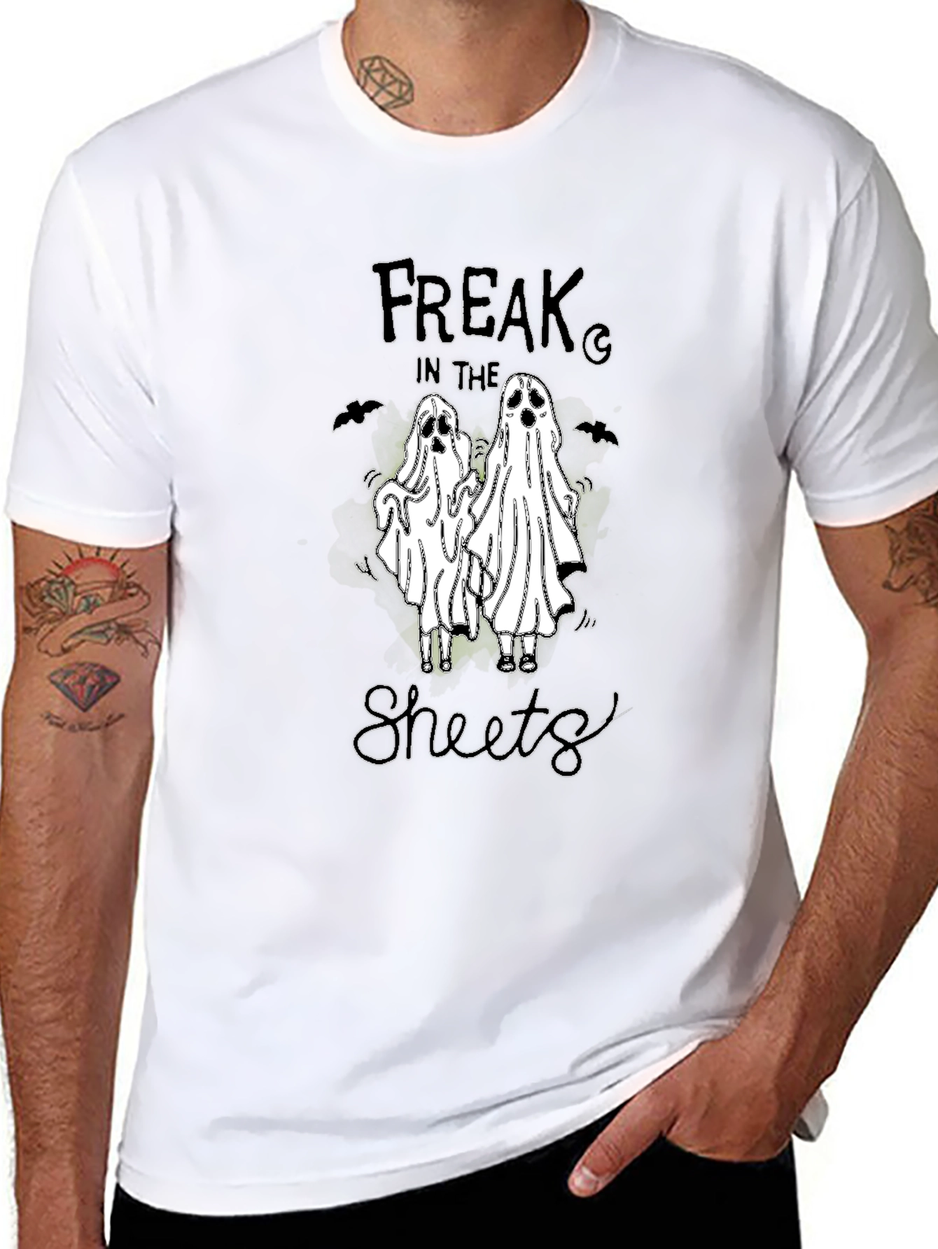 Freak In The Sheets Ghost T-Shirt