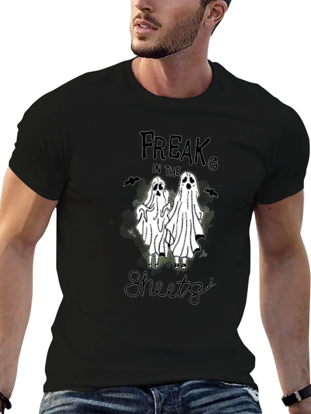 Freak In The Sheets Ghost T-Shirt