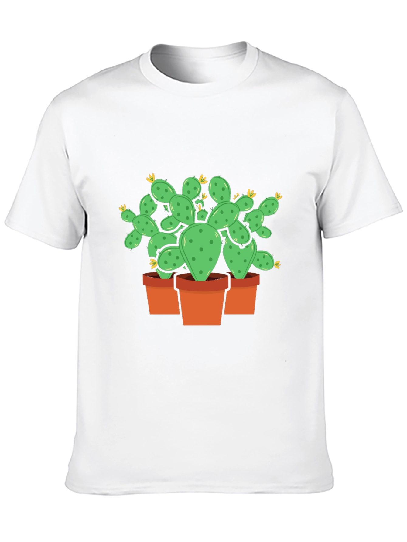 Cactus Plant Graphic T-Shirt - Trendy Desert Style