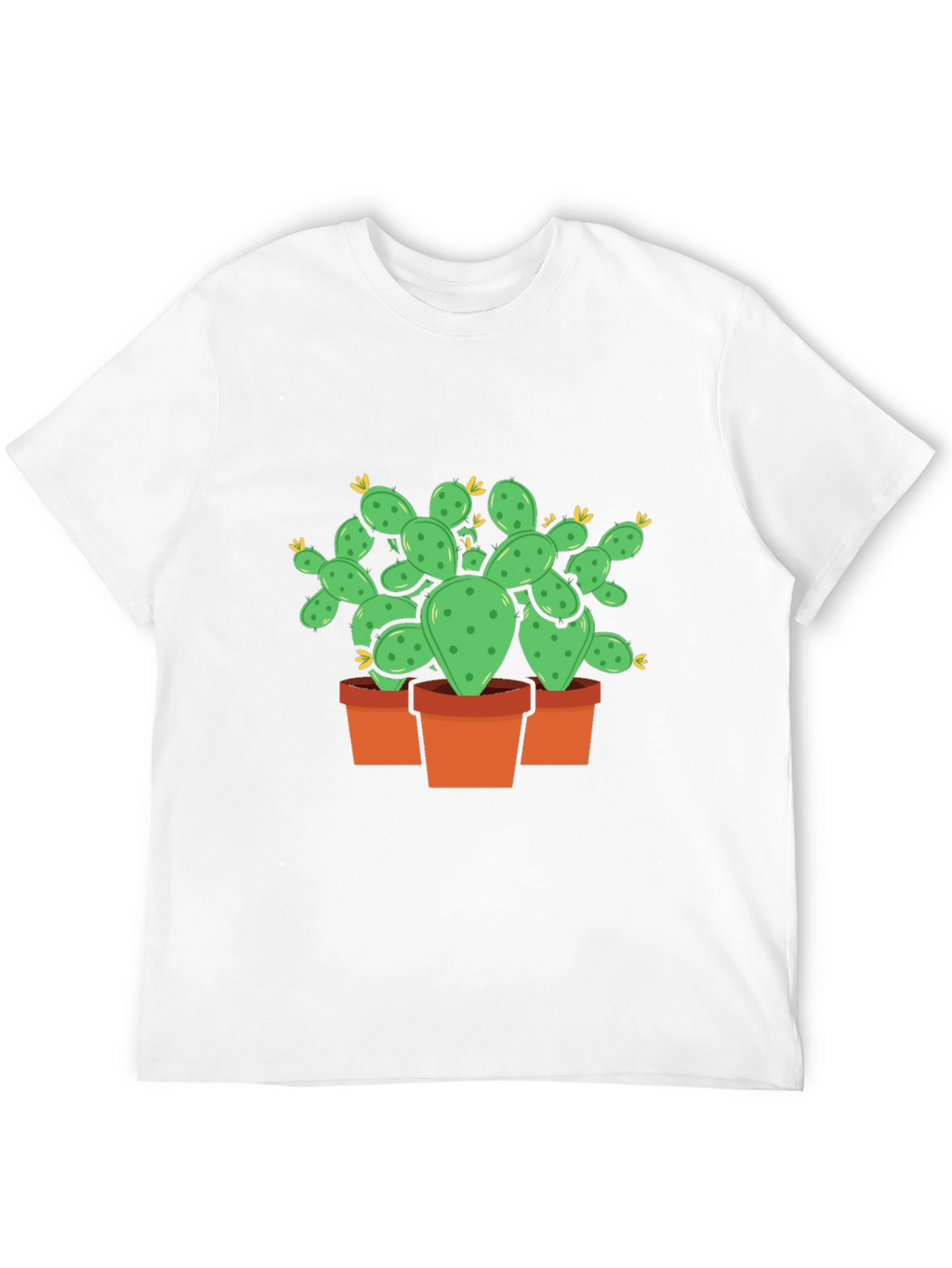 Cactus Plant Graphic T-Shirt - Trendy Desert Style