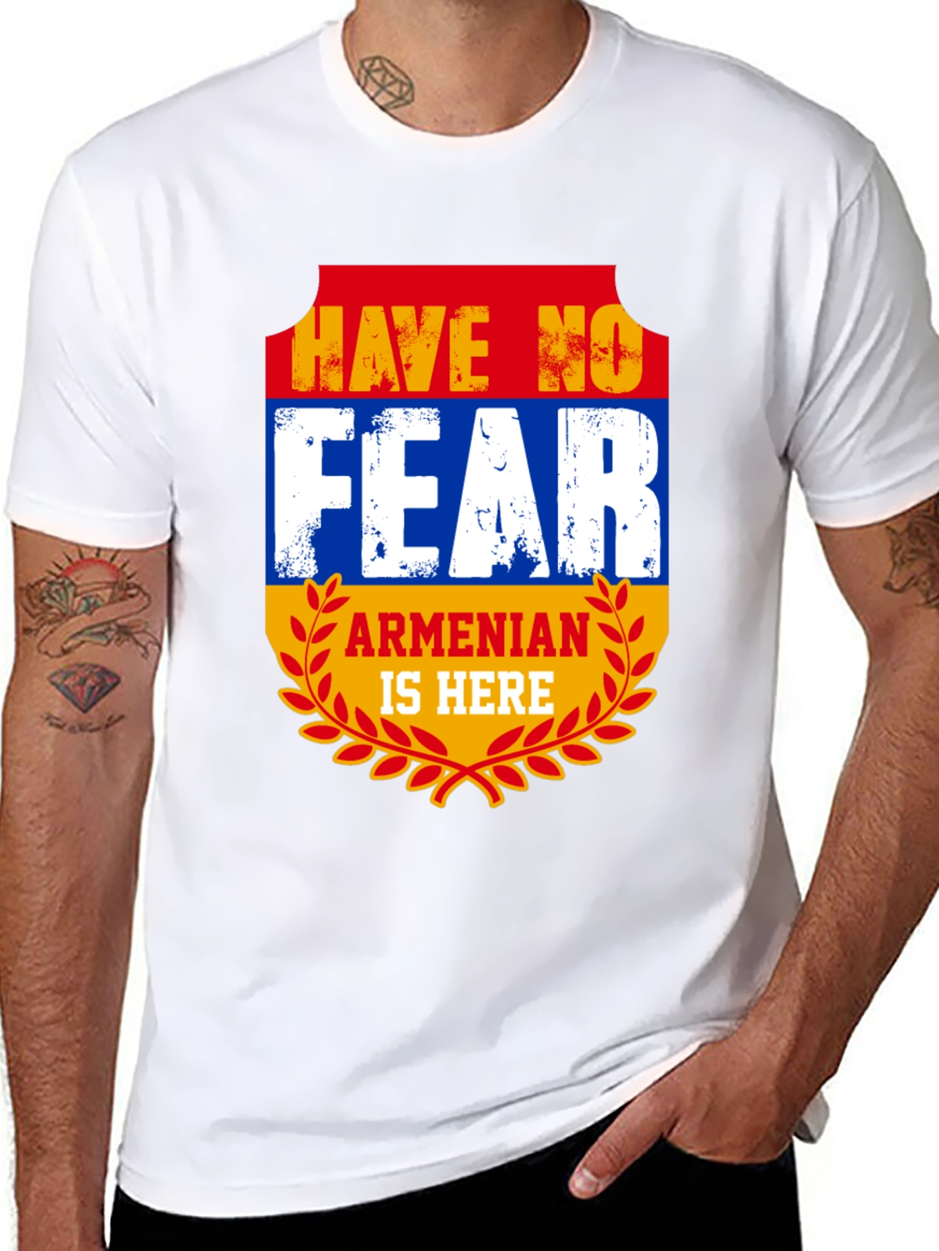 Armenian Pride T-Shirt - Have No Fear Armenian Is Here!