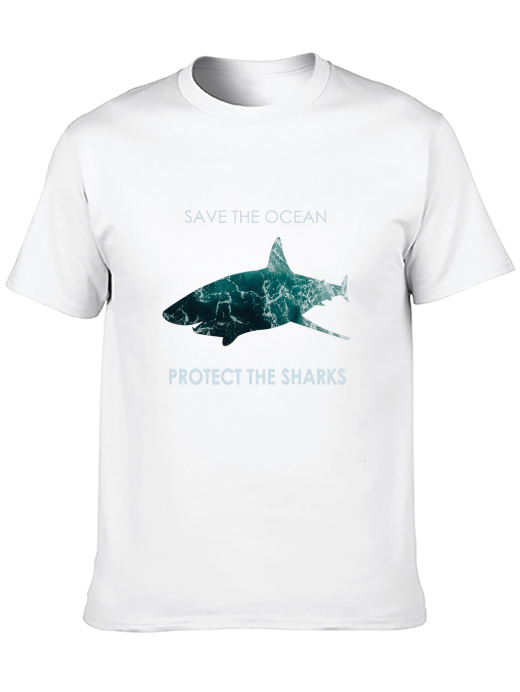 Save the Ocean Protect Sharks Graphic Tee