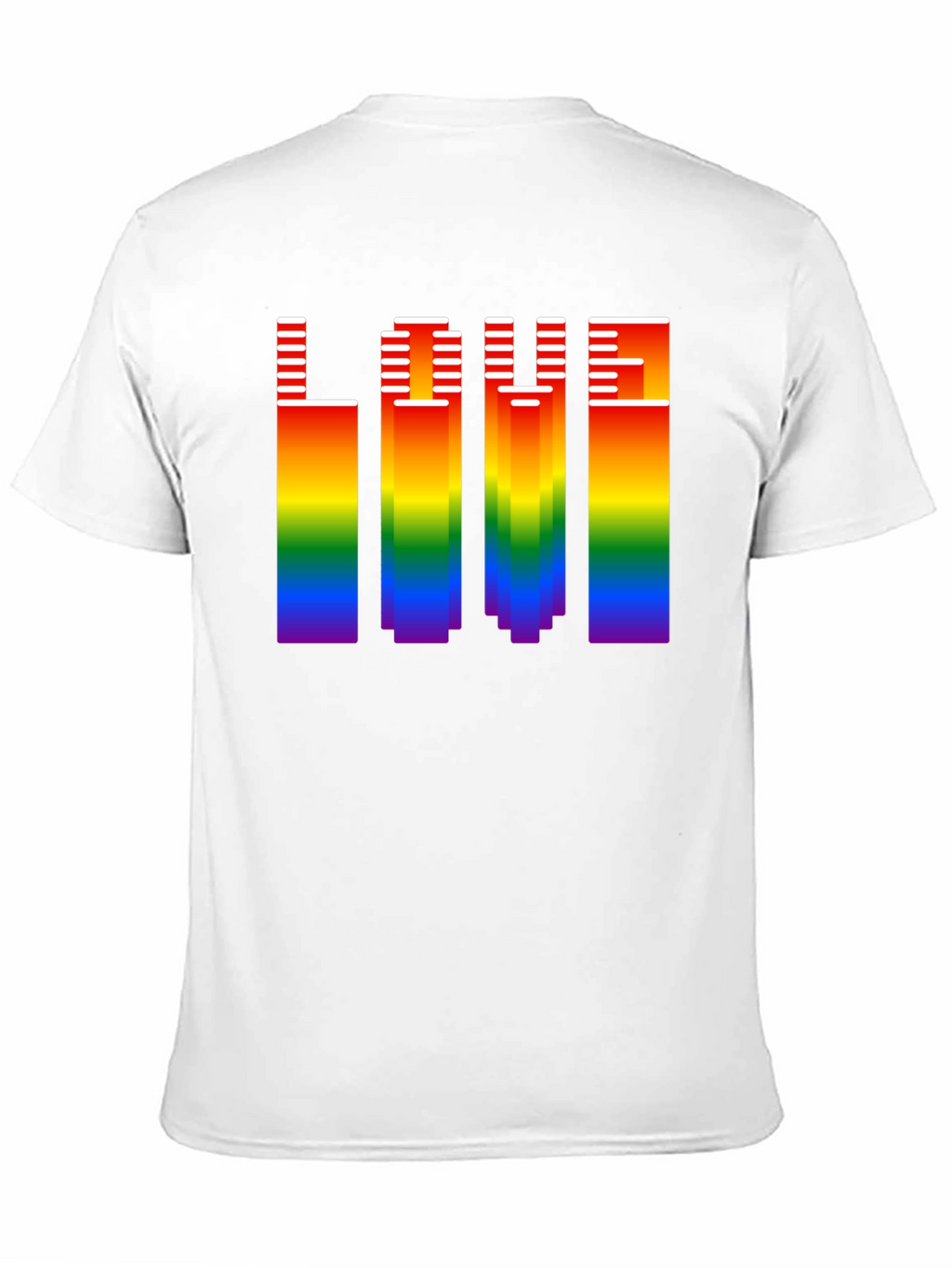 Rainbow LOVE Graphic Tee - Pride Month Shirt