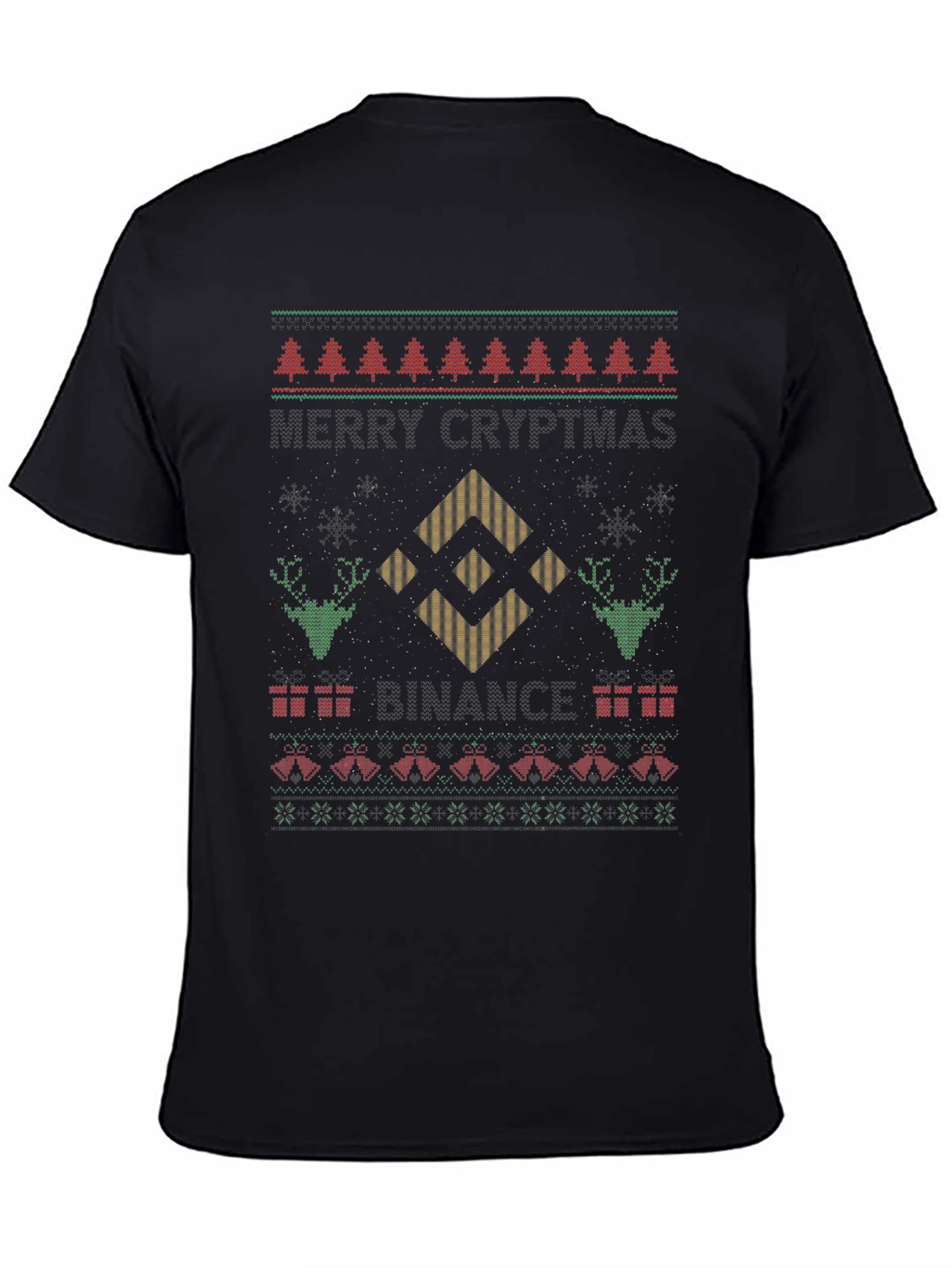 Merry Crypto-mas Ugly Christmas T-Shirt