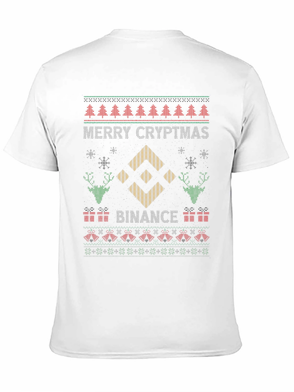 Merry Crypto-mas Ugly Christmas T-Shirt